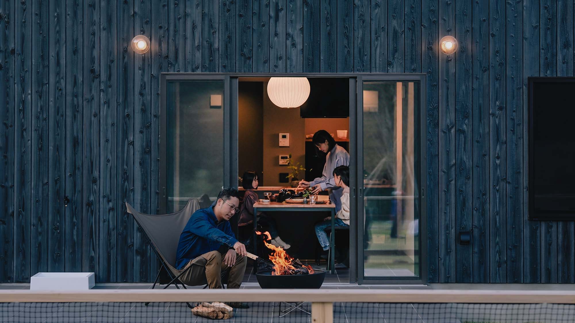 [Maximum 5 people] Mountain lodge for rent_Terrace