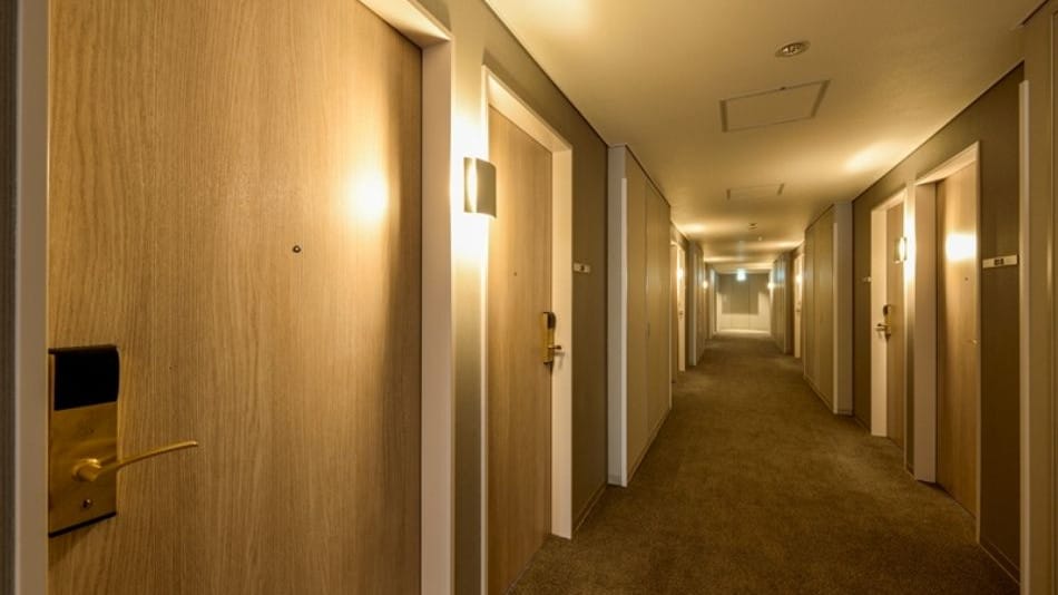 South Building Guest Room Corridor
