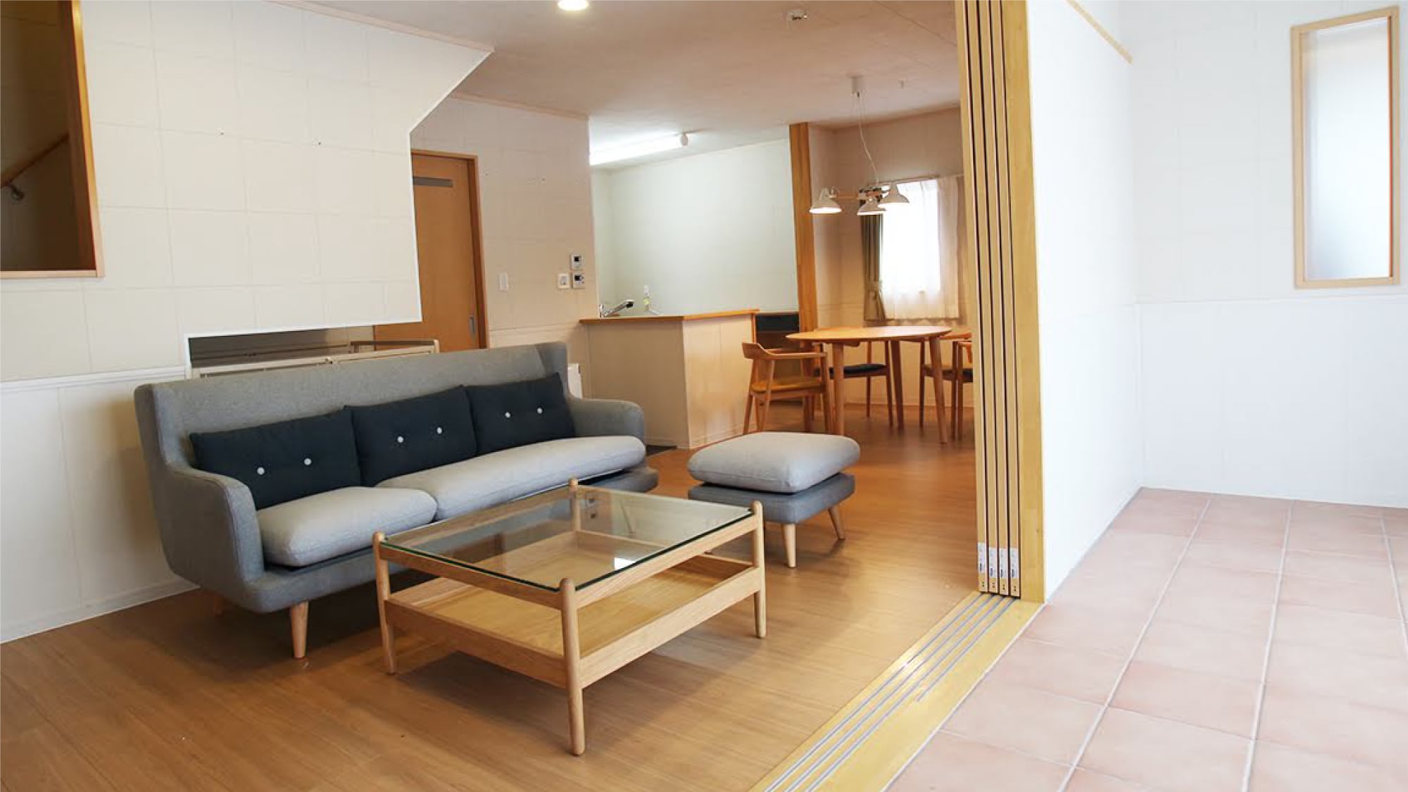 [Rental Cottage F Type] Living and dining room