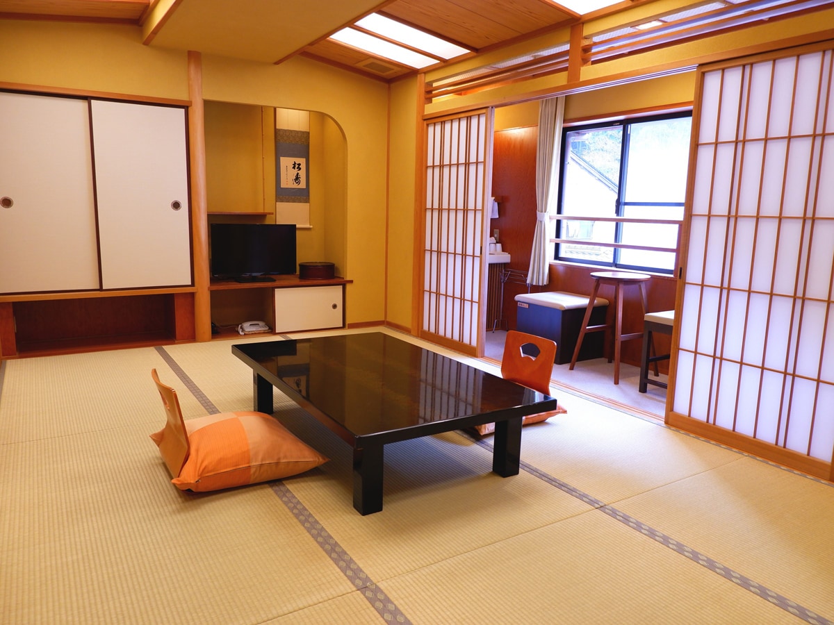 All guest rooms are Japanese-style. All rooms have a toilet.