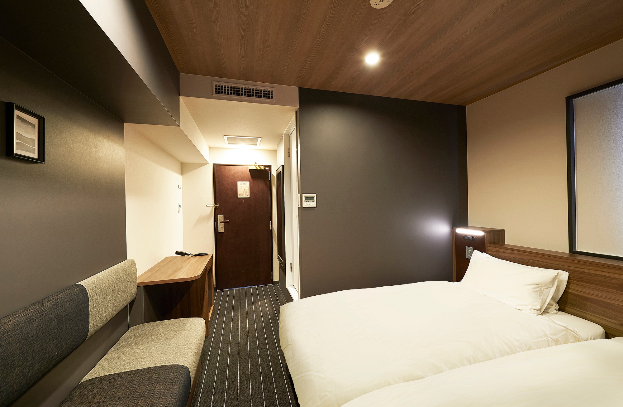 [Guest room] Twin room, 17.4㎡, bed width 100cm x 2