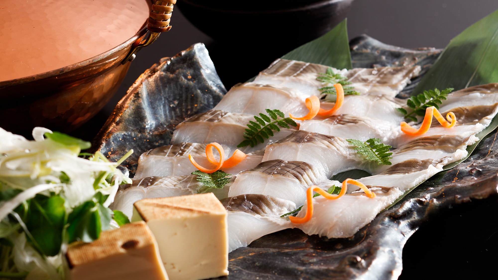 [Hidangan belut conger sepuasnya] Hotpot Sansho