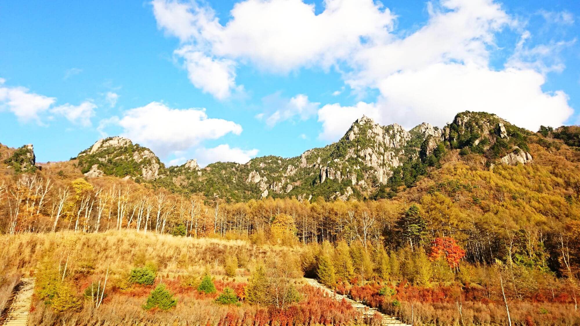 【八岳地區的紅葉】水垣山自 然公園