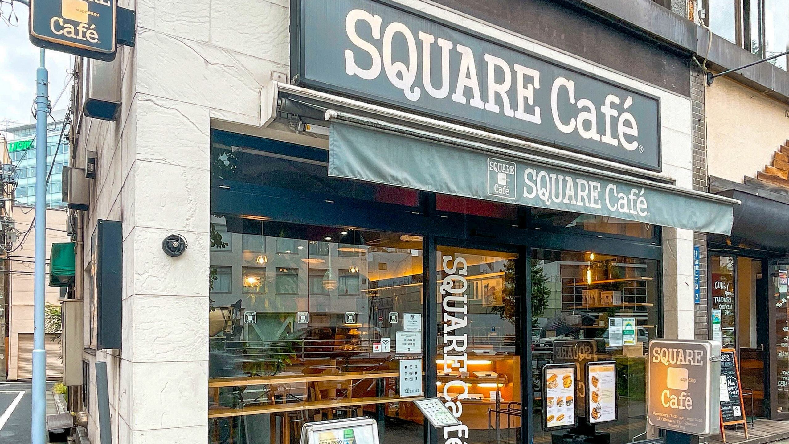 Partner cafe "SQUAREcafe Kuramae store"
