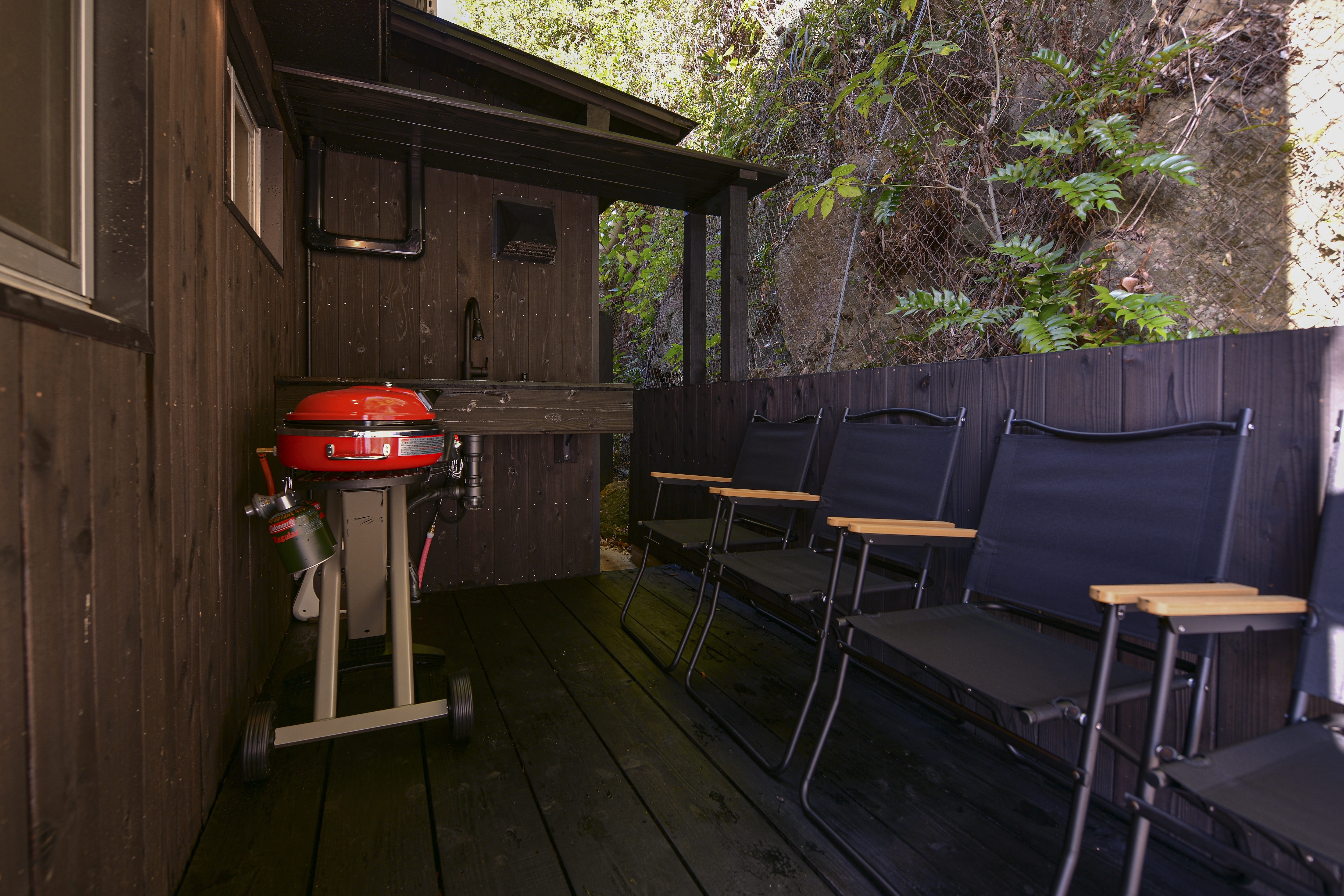 BBQ space (top image)