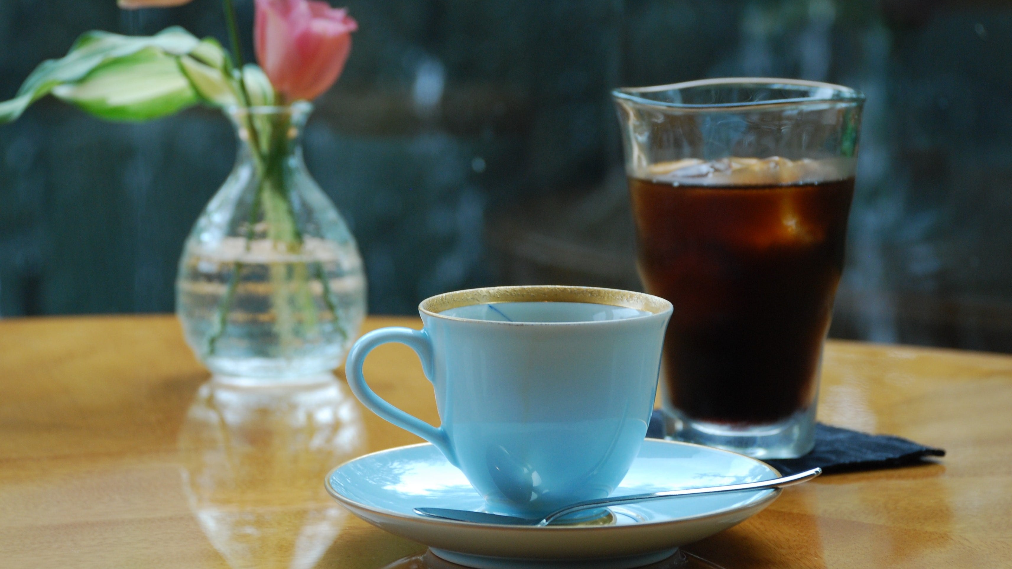Coffee at the cafe