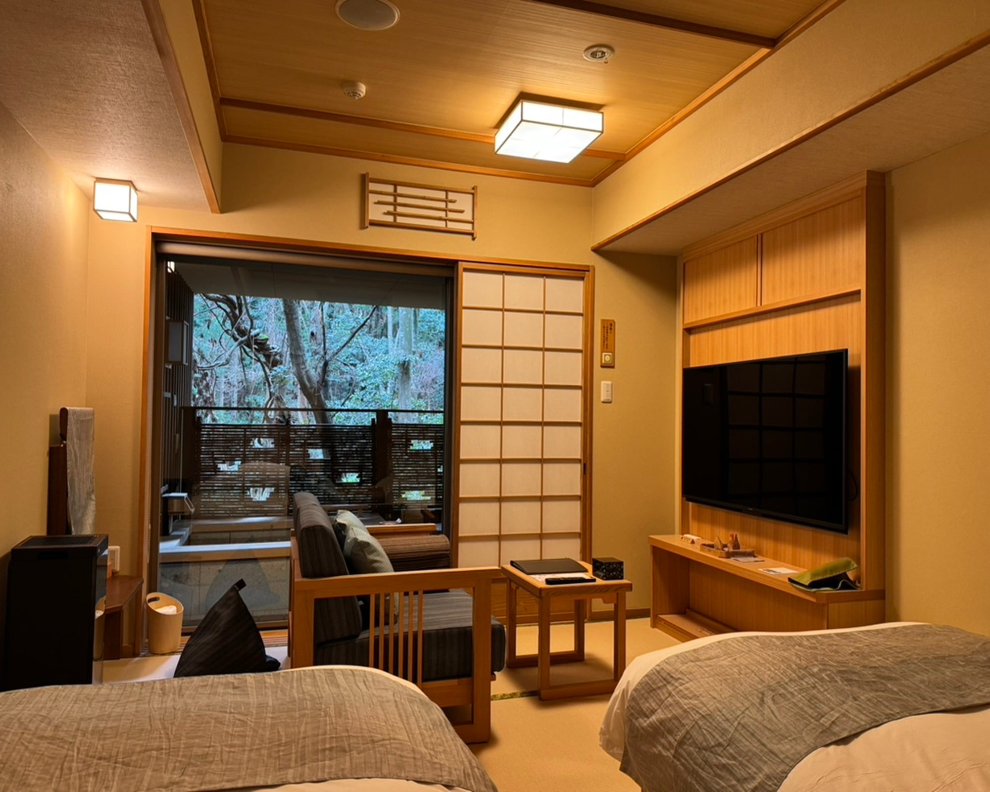 【和ツイン/27～29平米禁煙】露天風呂付（2名定員）