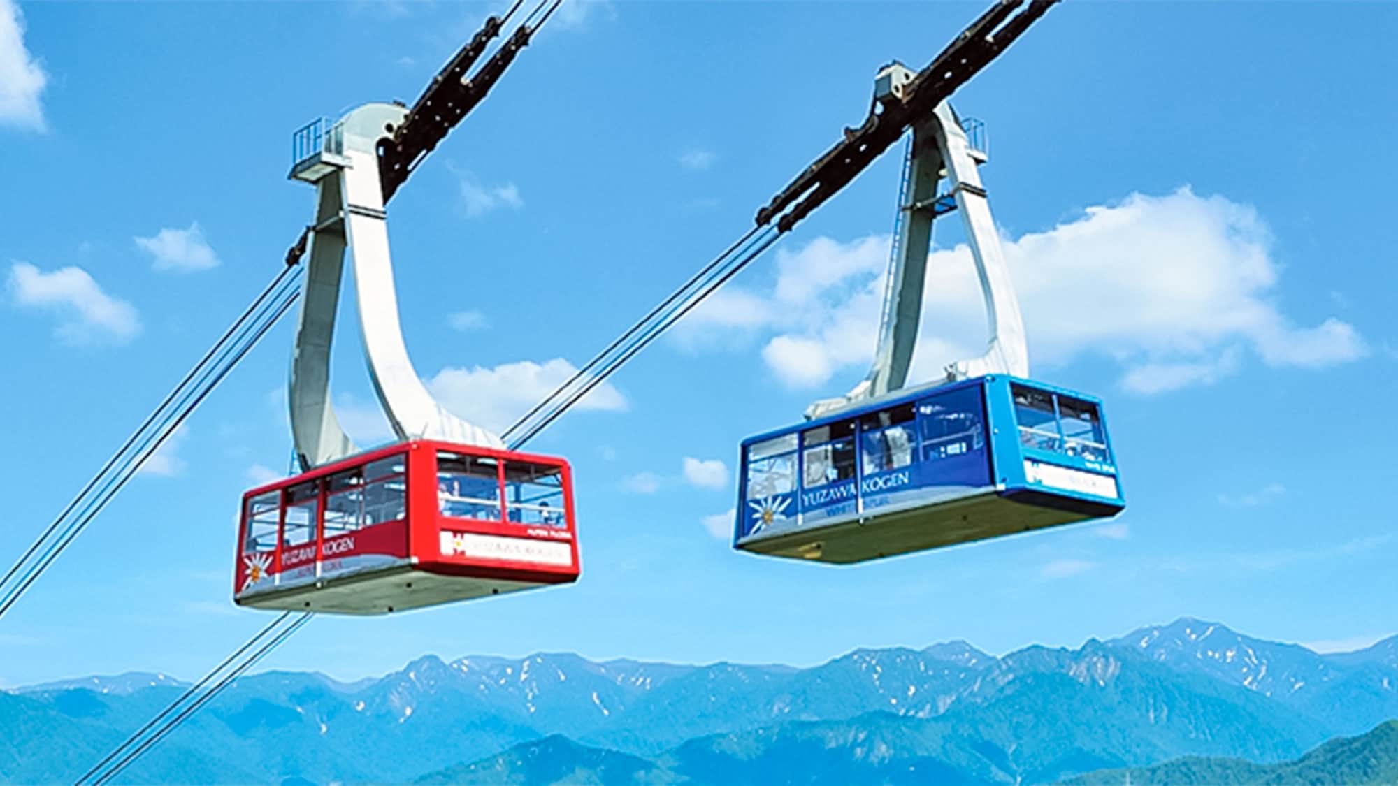 ・Cáp treo Yuzawa Kogen: Tận hưởng từ mùa xanh đến mùa đông