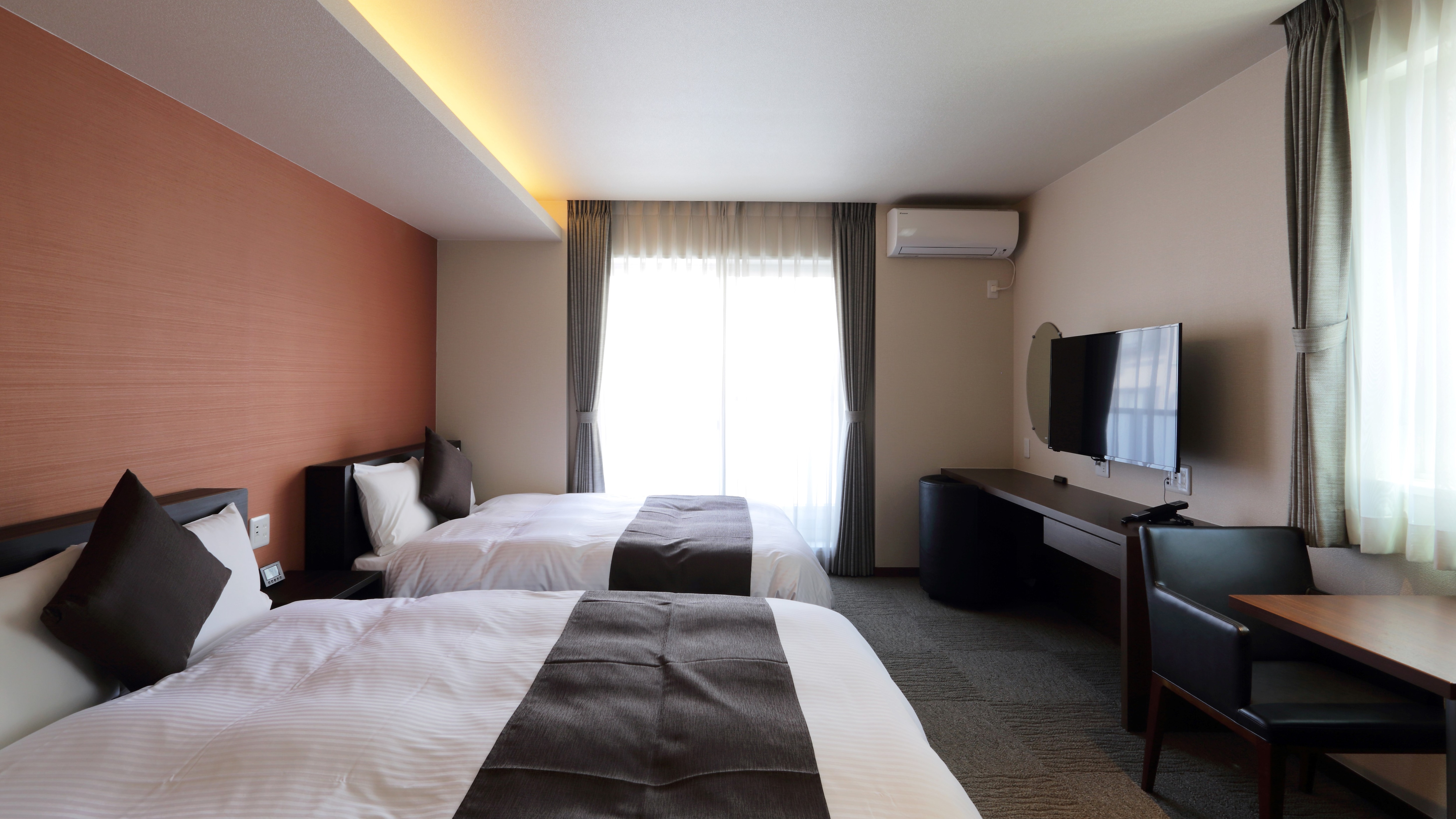 Phòng Deluxe góc 2 giường đơn