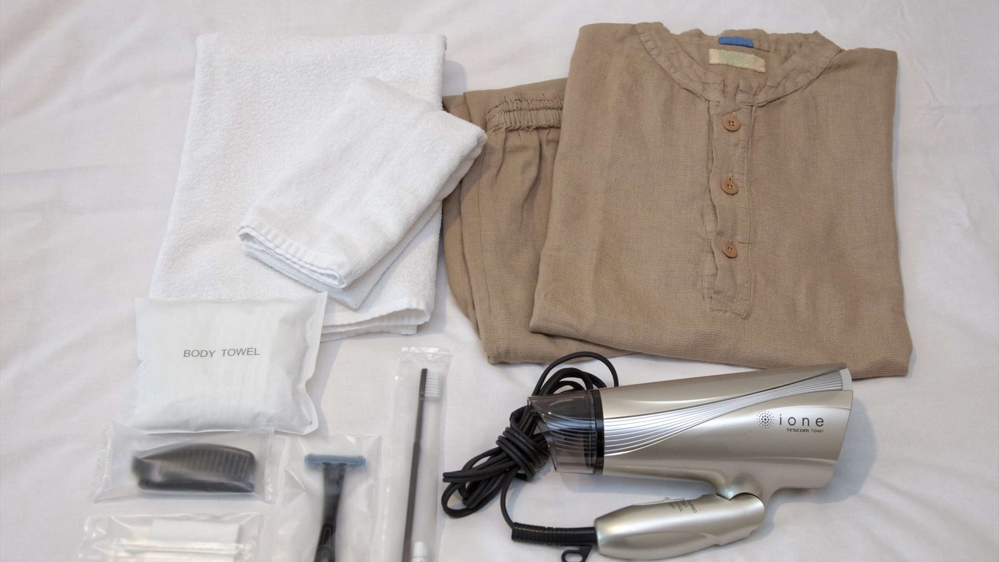 ◆Examples of guest room amenities