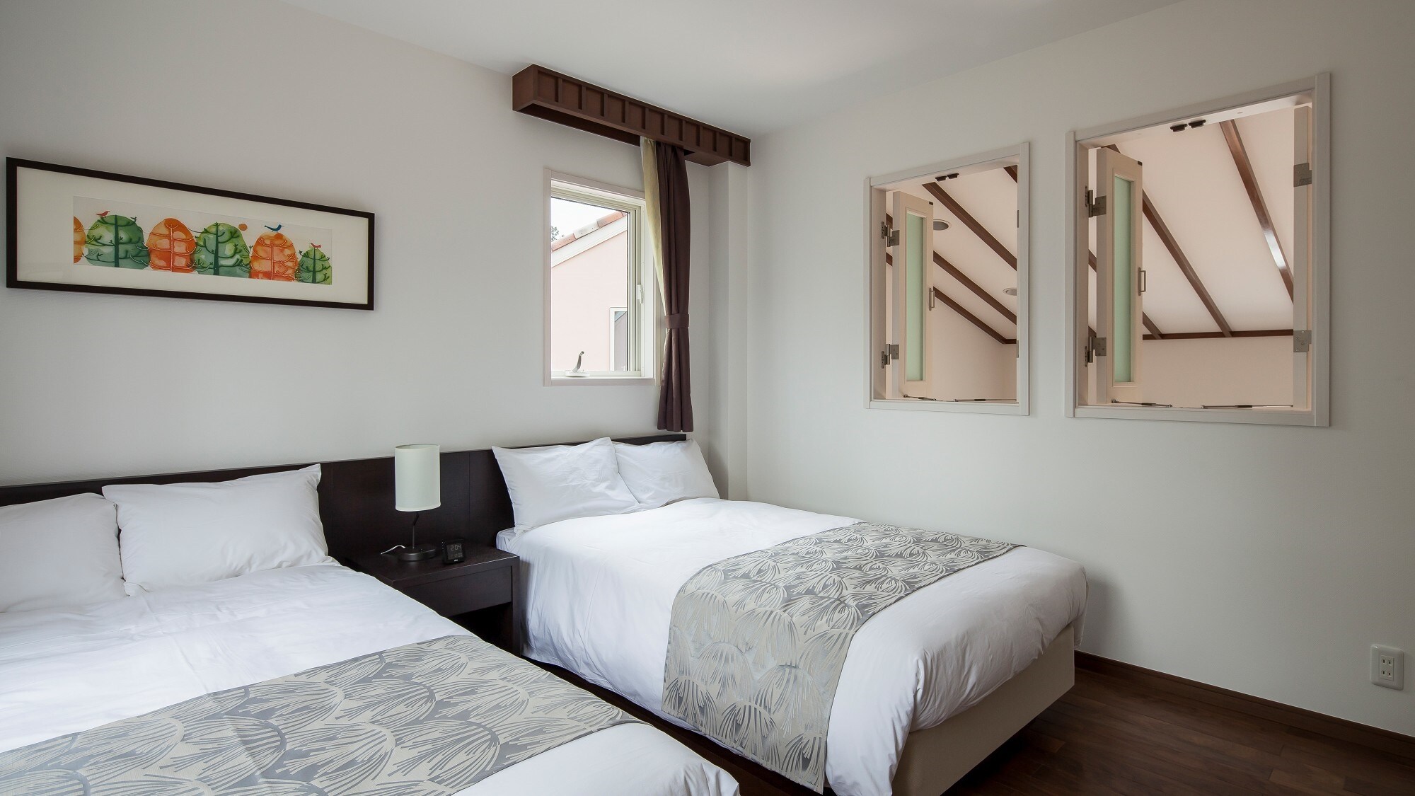 [Aqua Terrace Royal Pool Suite] Comfortable bedroom (twin)