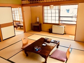 Guest room 12 tatami + 4.5 tatami Japanese-style room