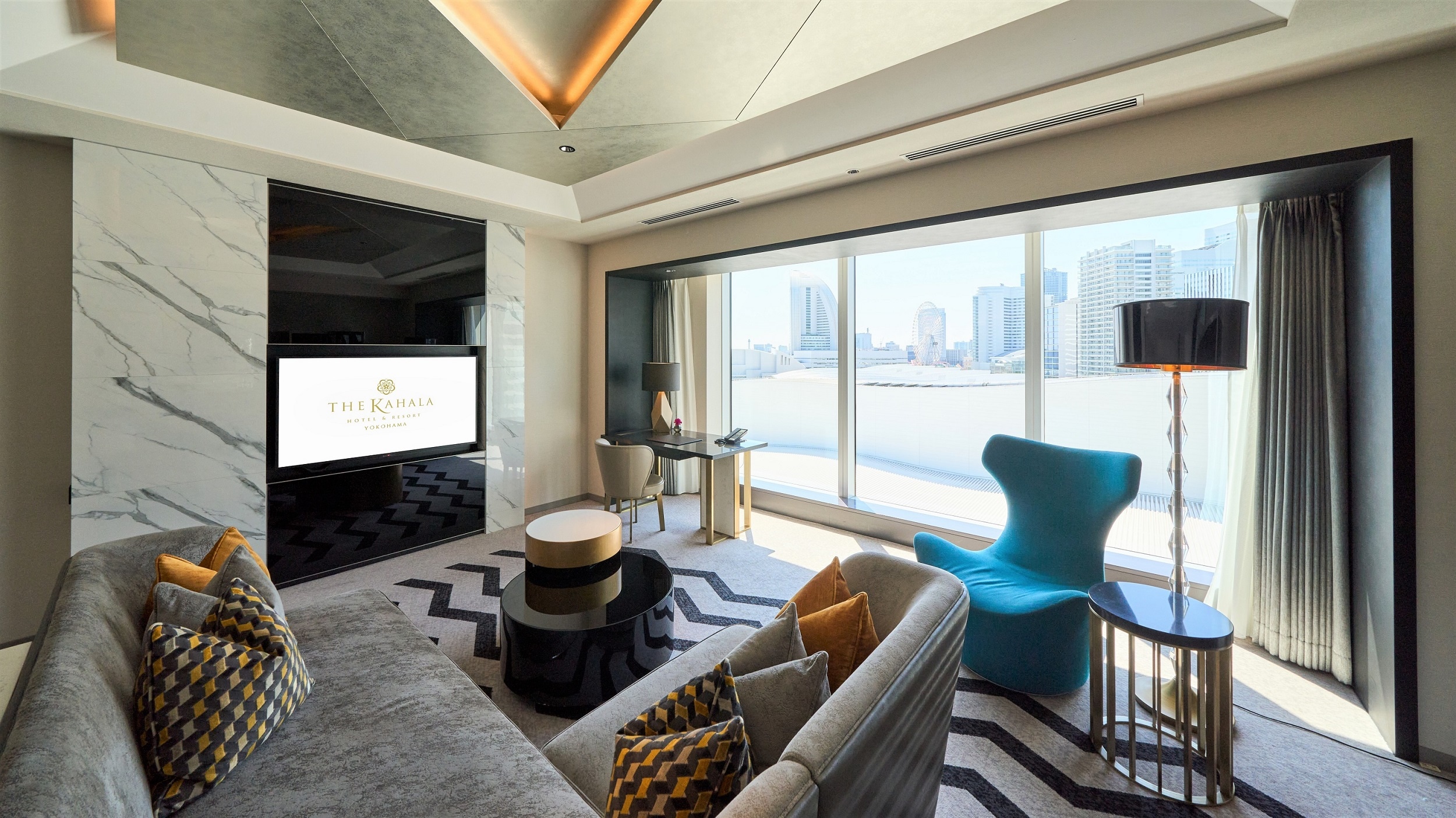 거실 (프리미어 스위트 트윈)