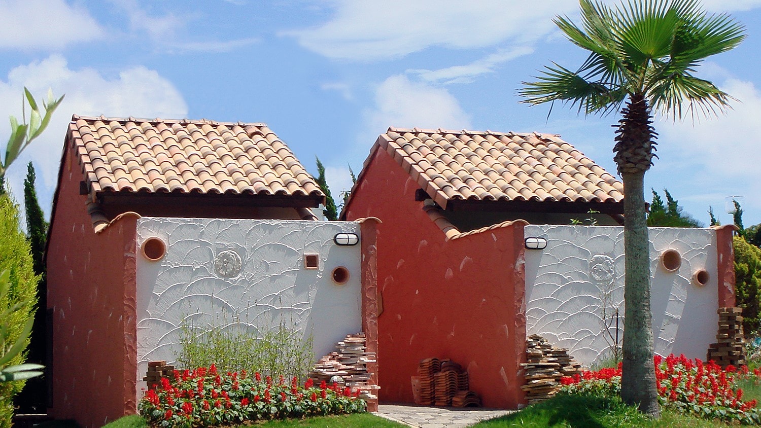 私人浴室，露天，外部