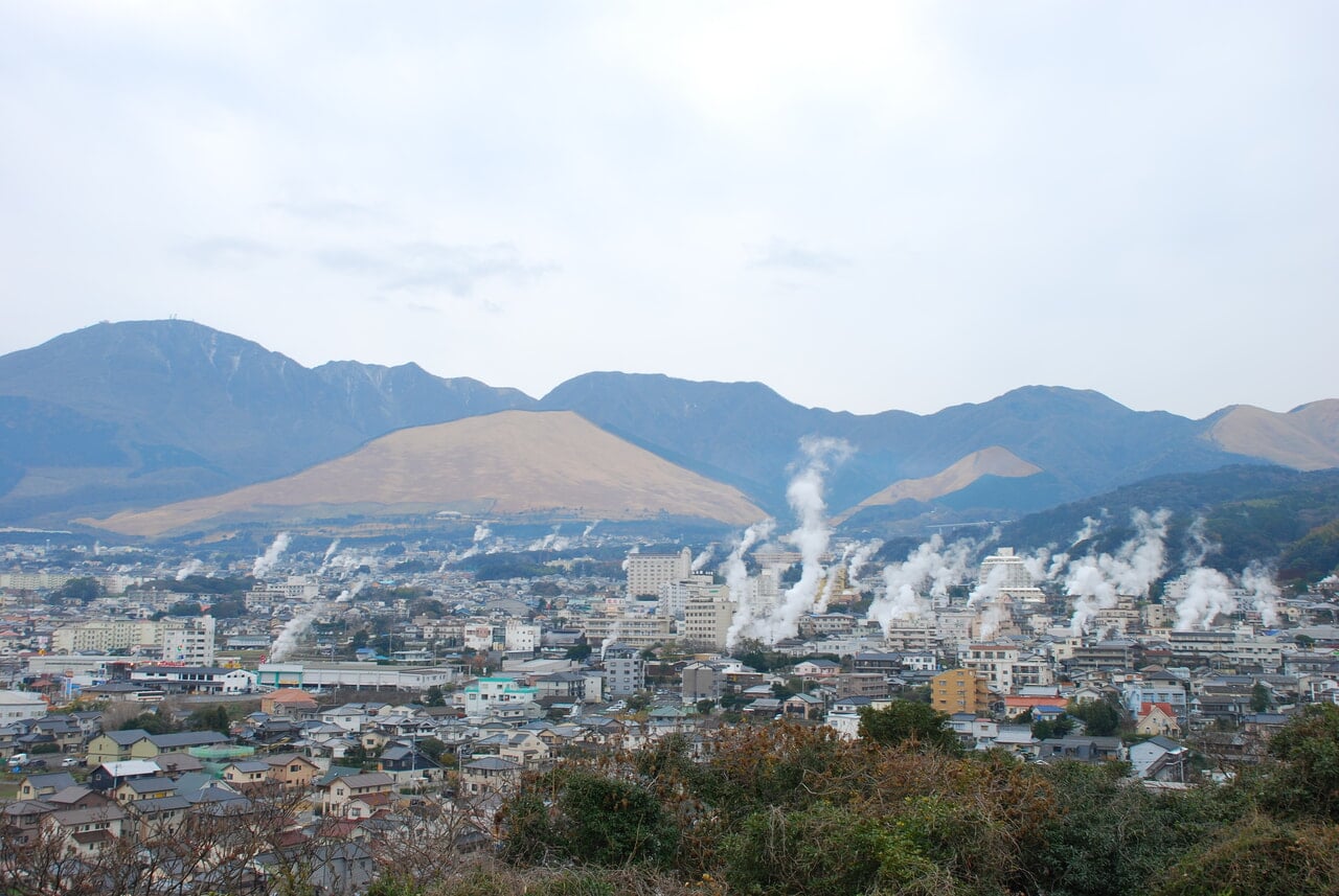 別府溫泉蒸汽