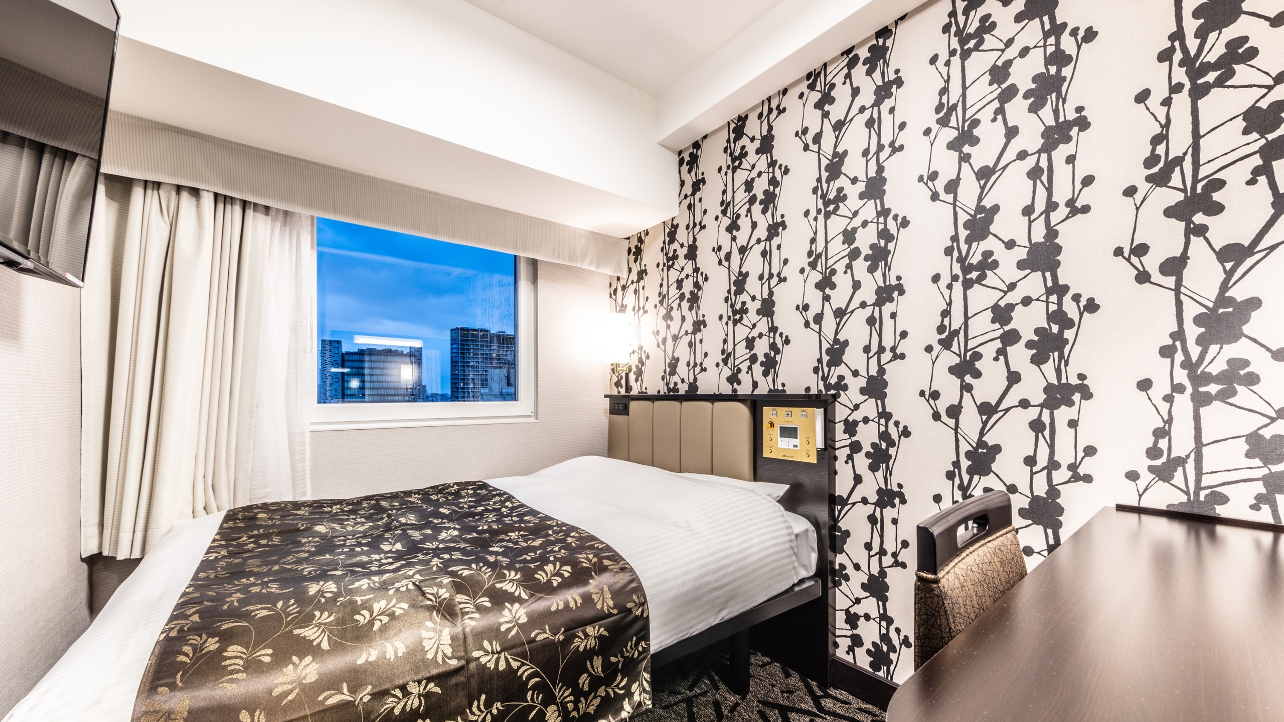 View Room (for 2 people) Non-smoking room [Tower building, high floors, 17th floor and above]