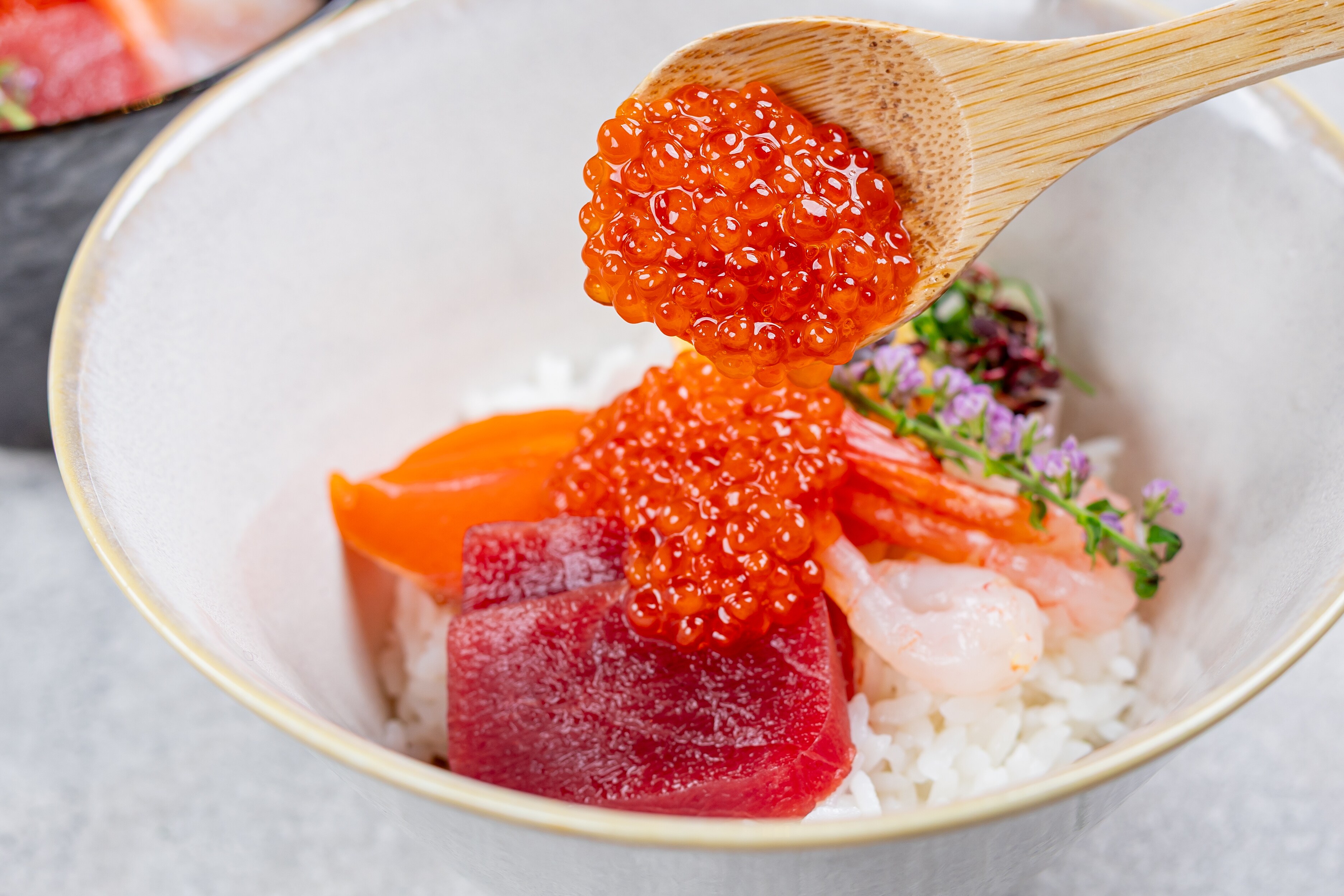 Make your own seafood bowl