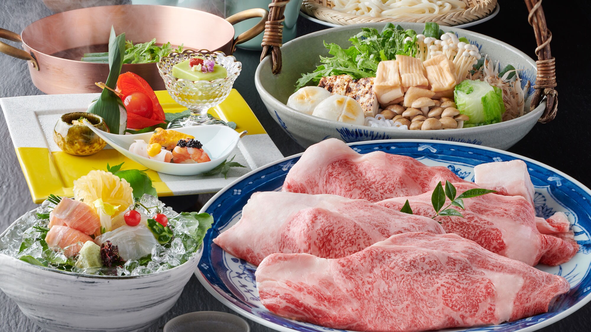 Omi beef sukiyaki image