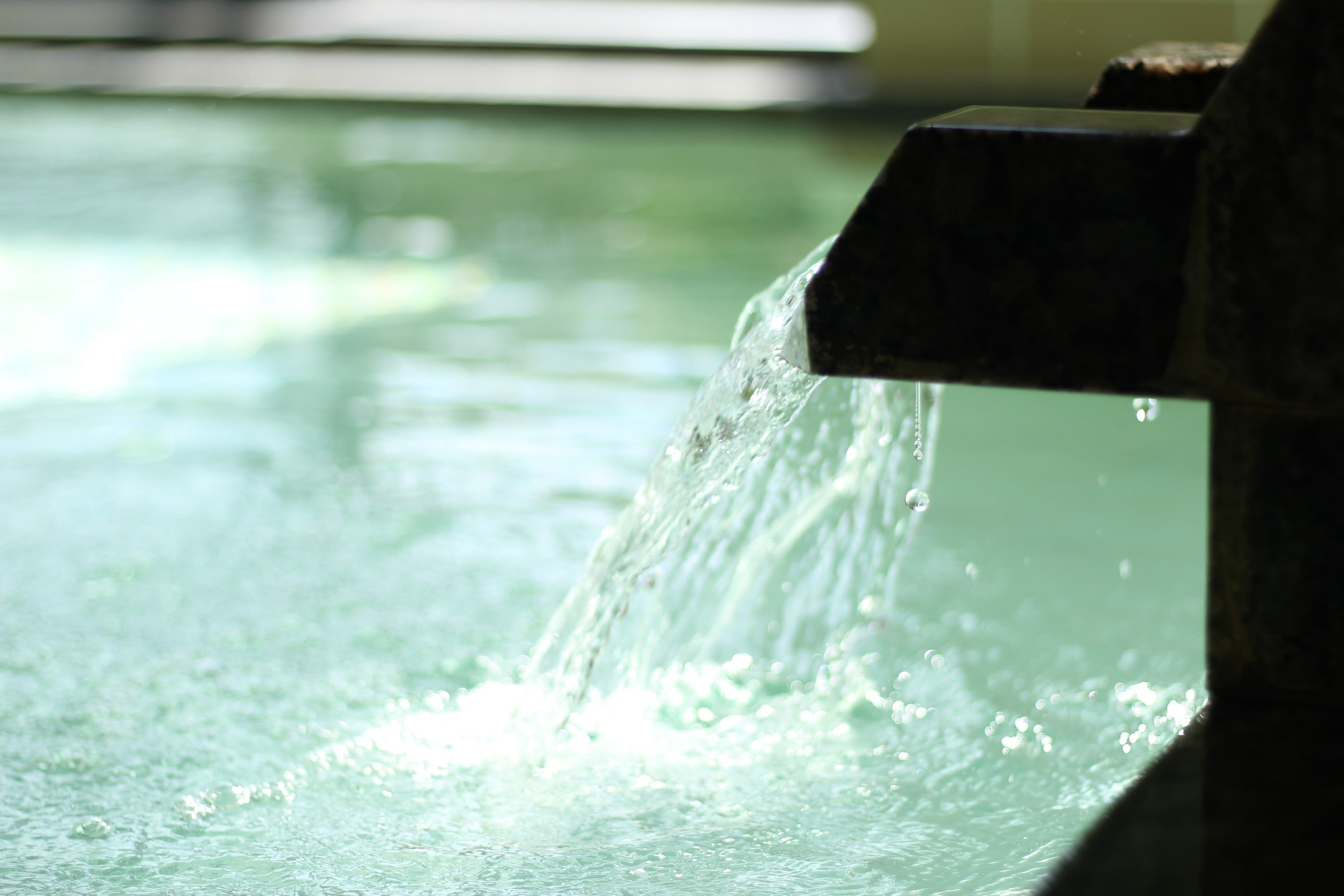 Hot spring (hot water)