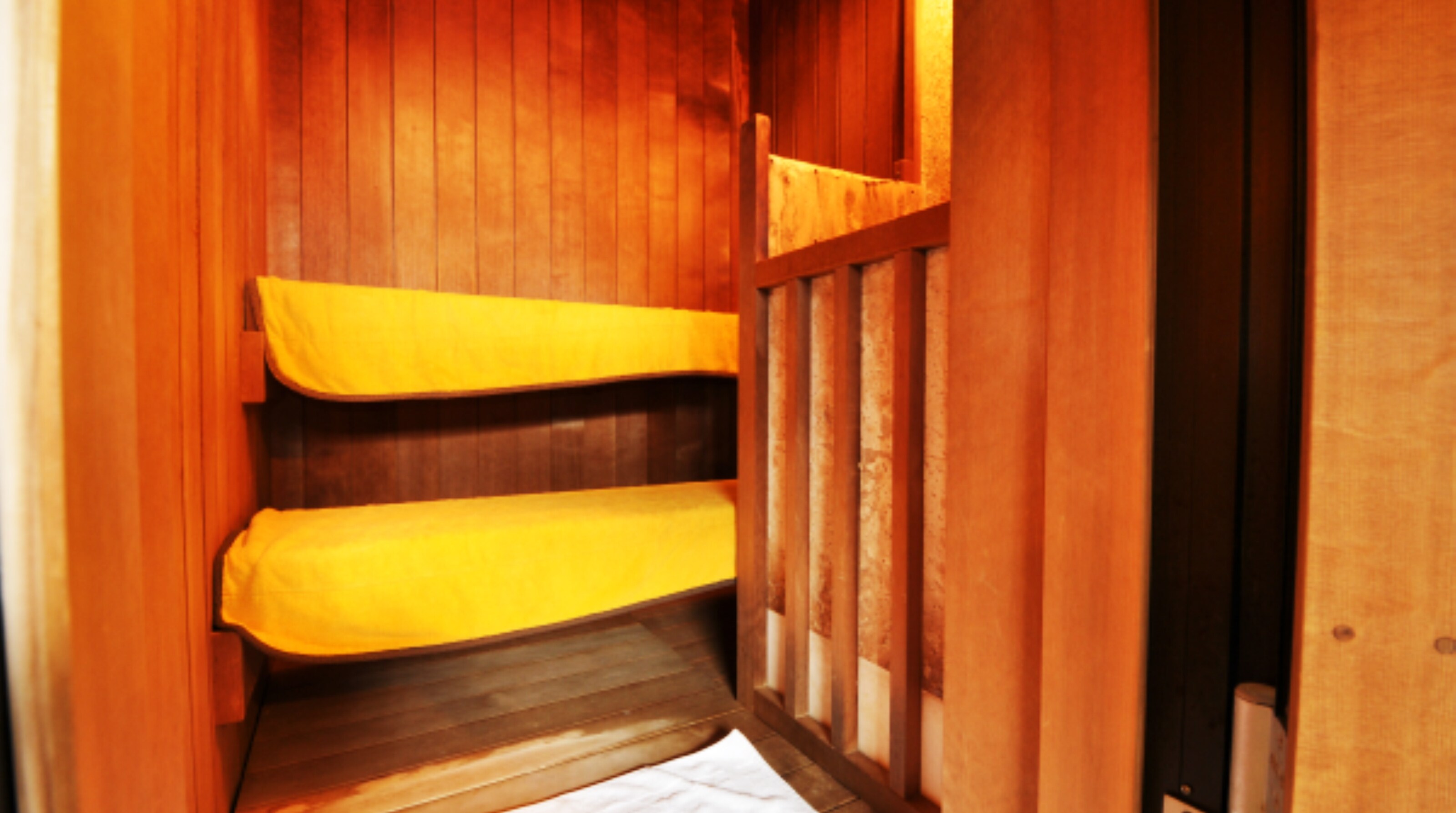 Ada juga sauna.