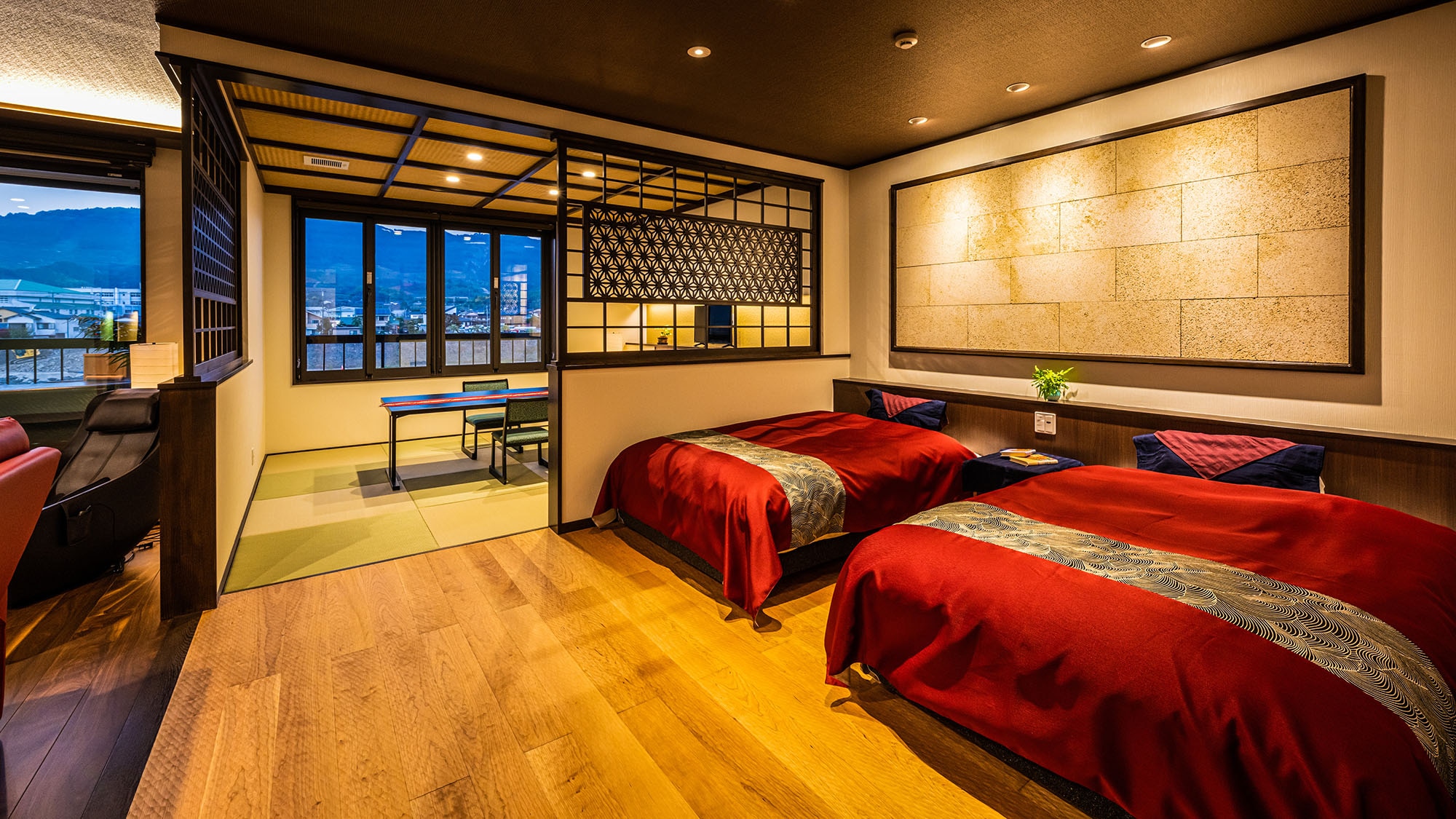 ■Renovated Japanese-Western Suite Room "Chikugo"■