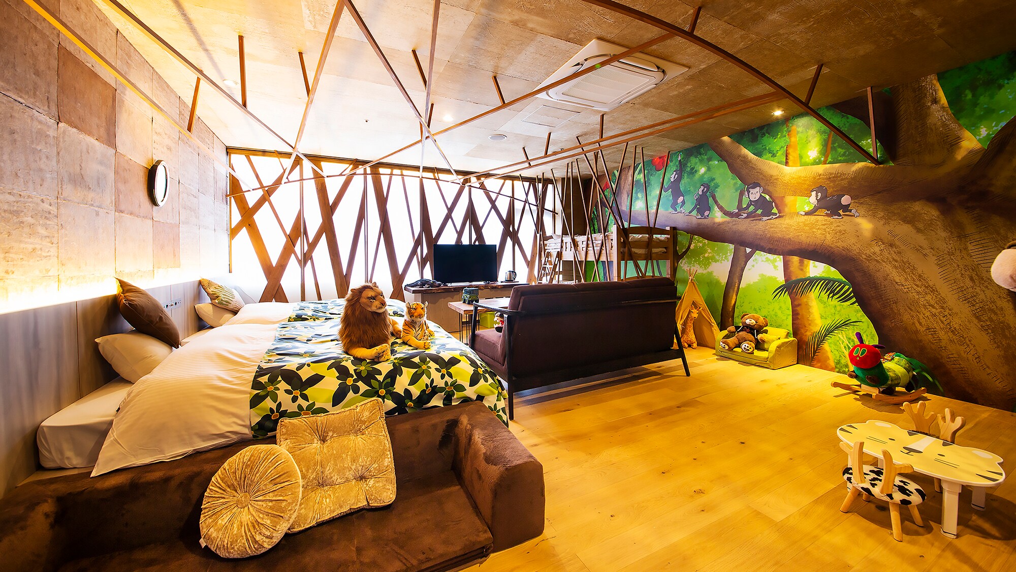 [Jungle Twin] A playful space recommended for families♪