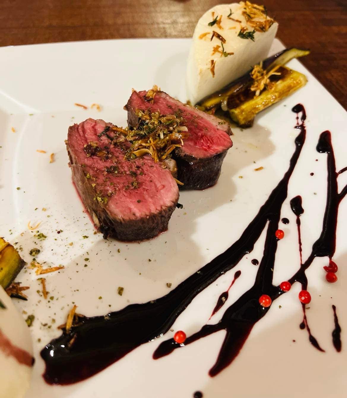 roasted duck fillet