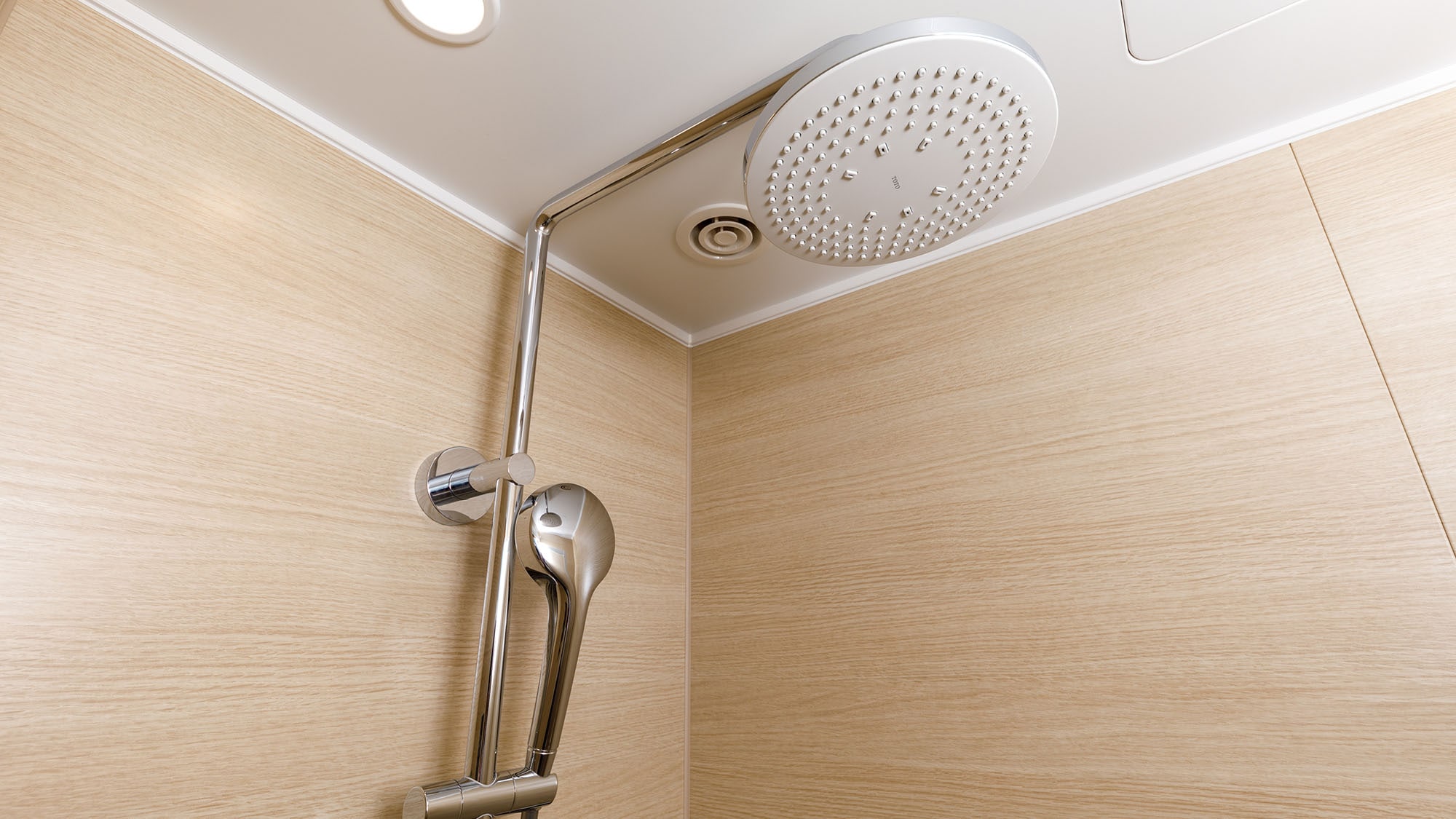 Living space: Ceiling 2,500mm Bathroom: Toilet + washstand space No bathtub (shower booth)