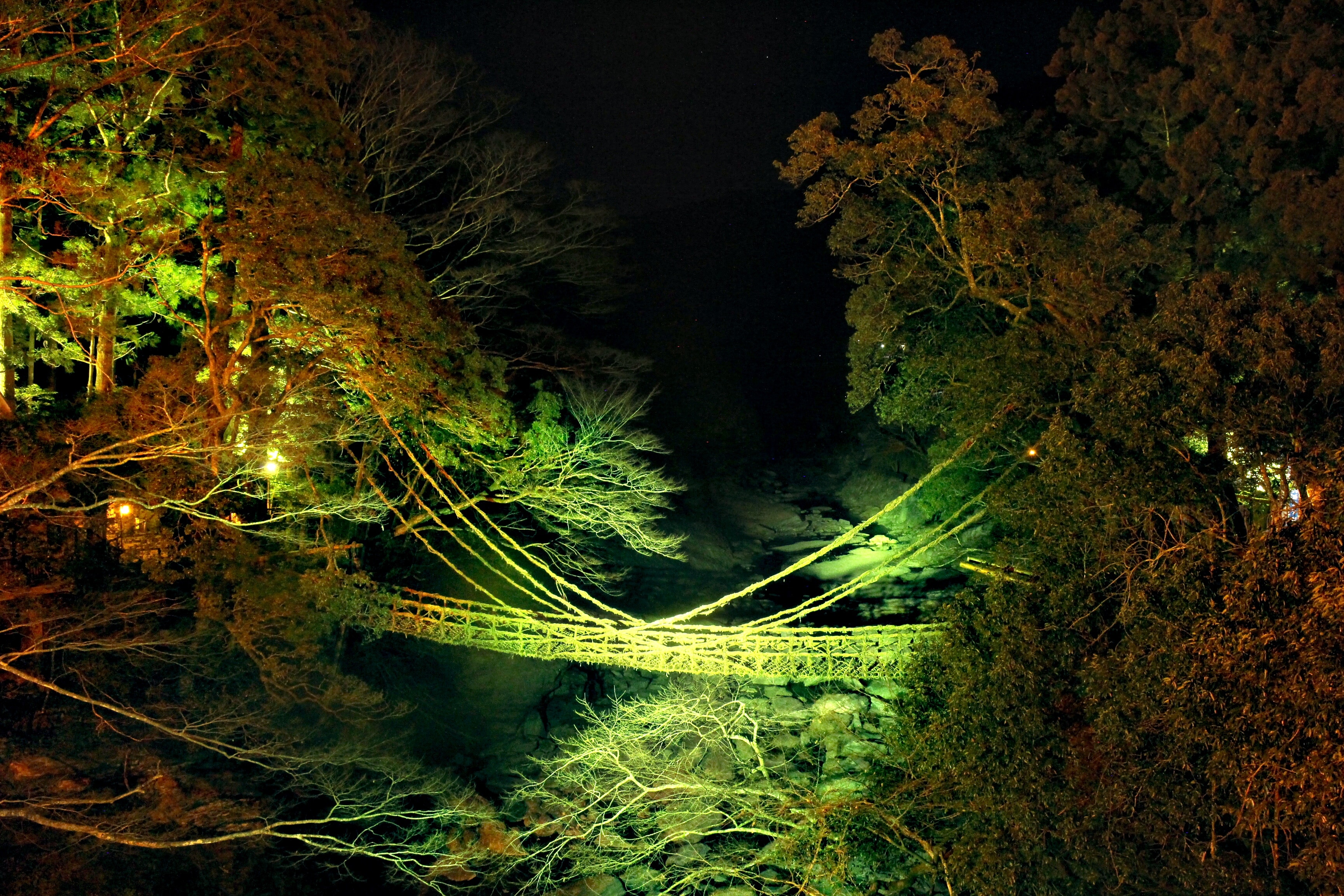 Kazurabashi Bridge Illumination
