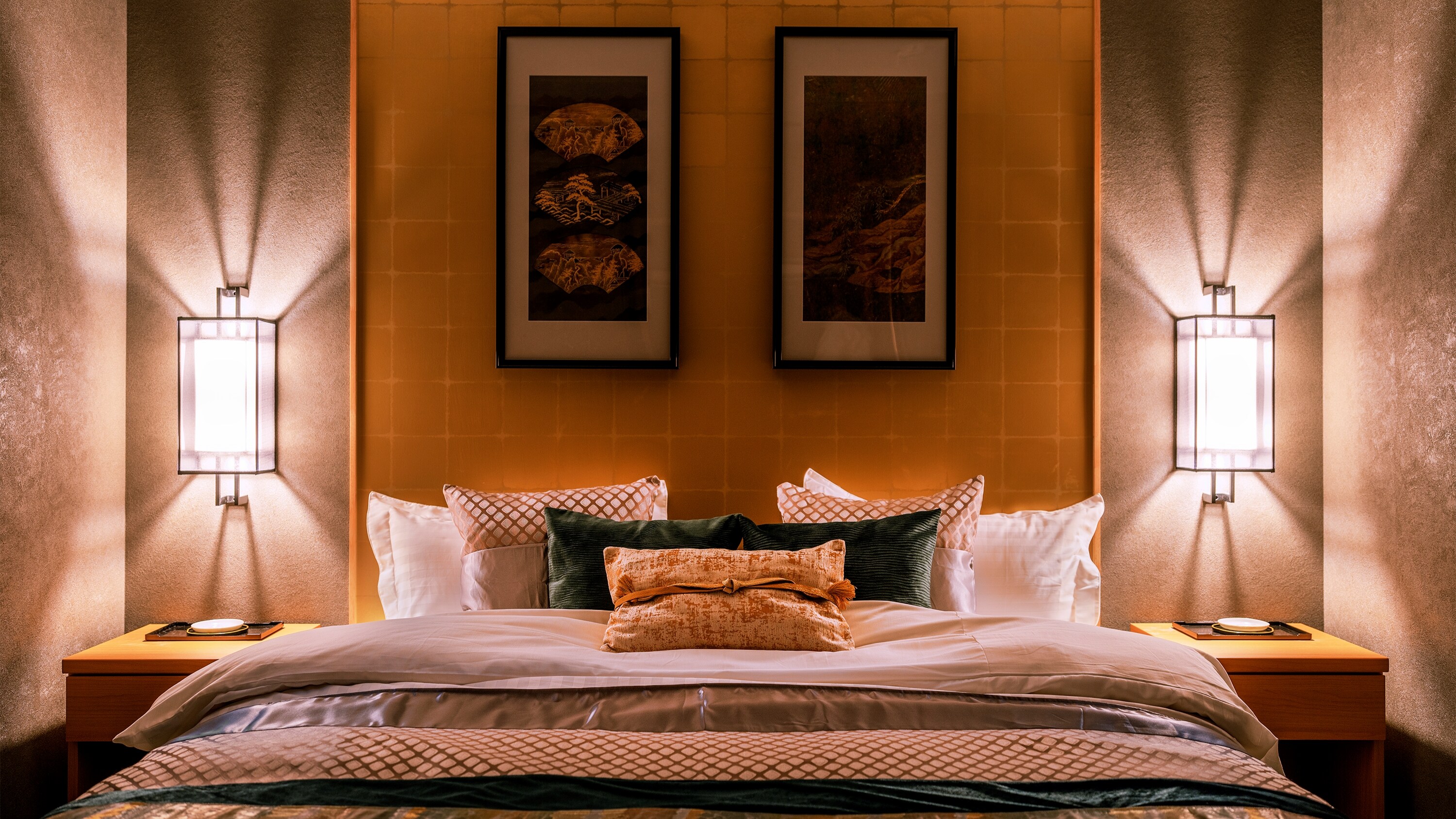 Relax in the Queen Bedroom.