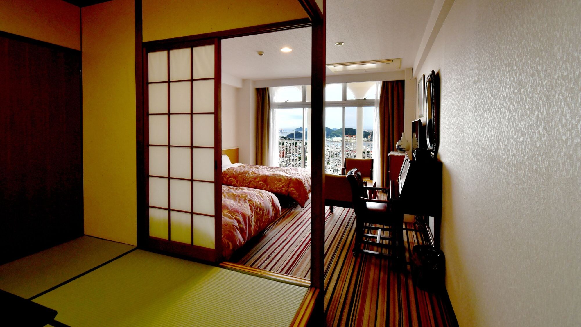 [South Wing] Harbor View Japanese-Western Deluxe Twin