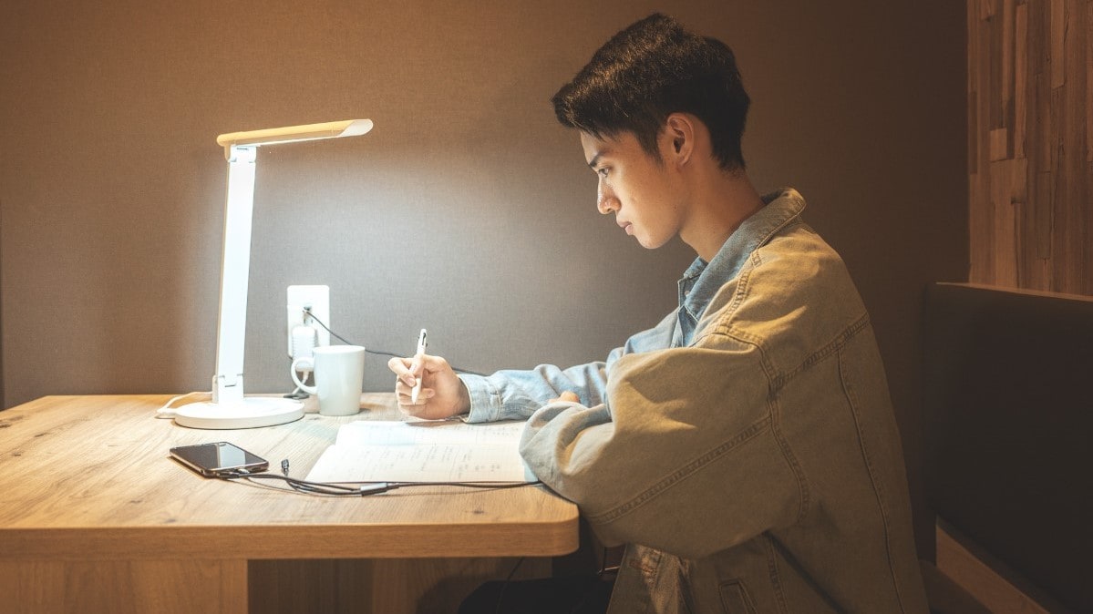 A quiet space for work and study