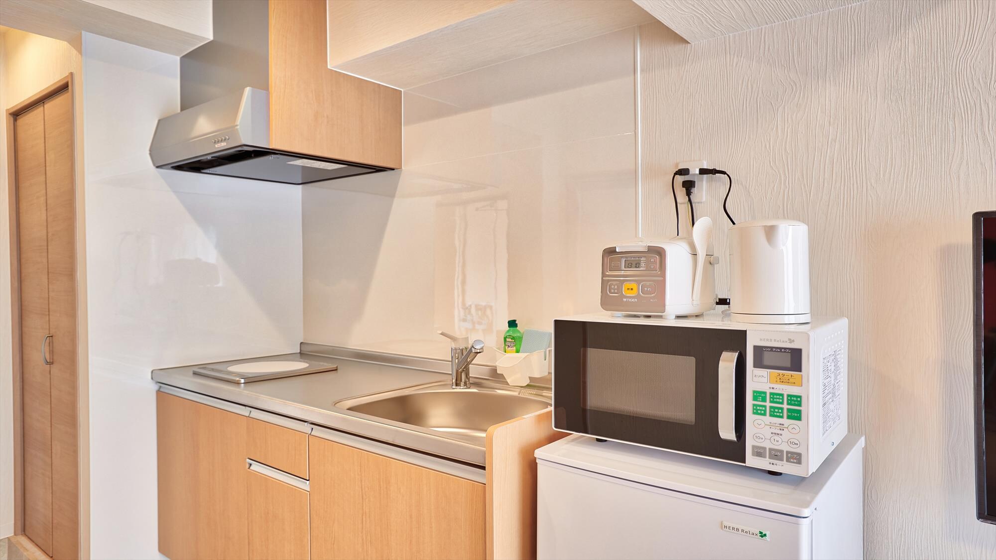 A nice kitchen! You can rest assured even if you stay for a long time ♪