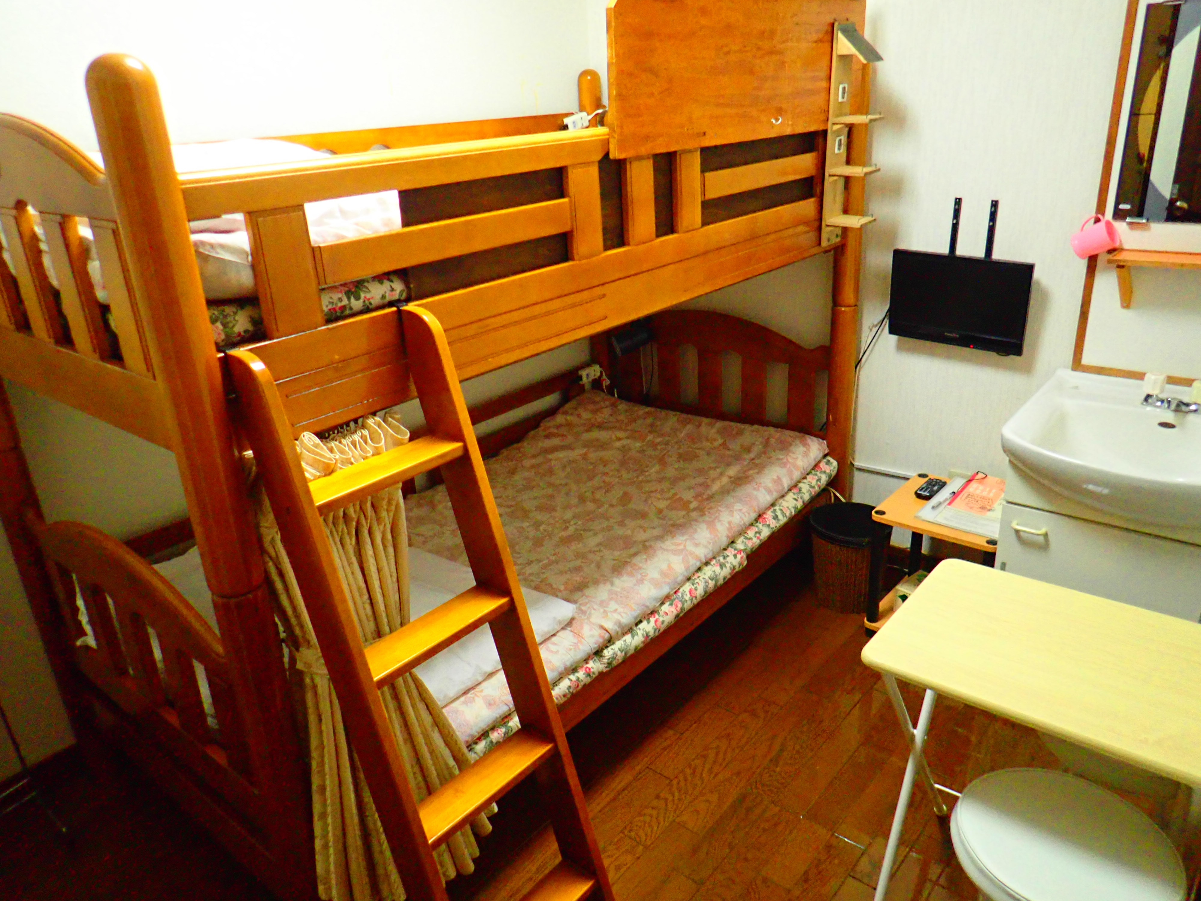 [Bunk bed private room] Recommended for those who want to have a little time for themselves!