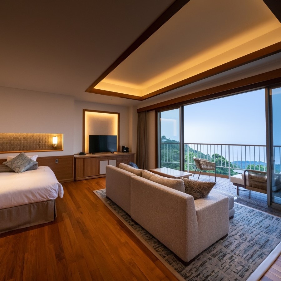 Deluxe Teras Twin A2 (Dalam Ruangan)