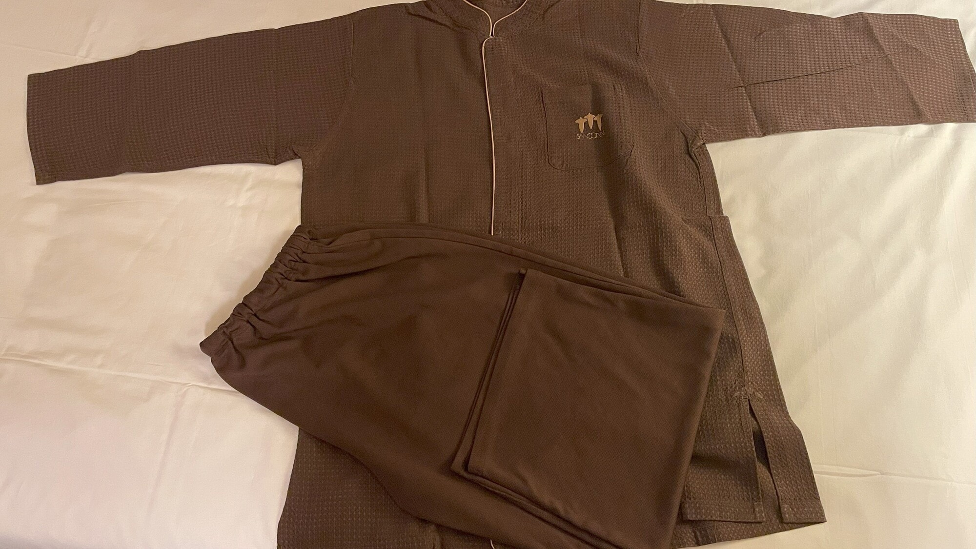 The in-house clothing is separate, so you can stay comfortable.