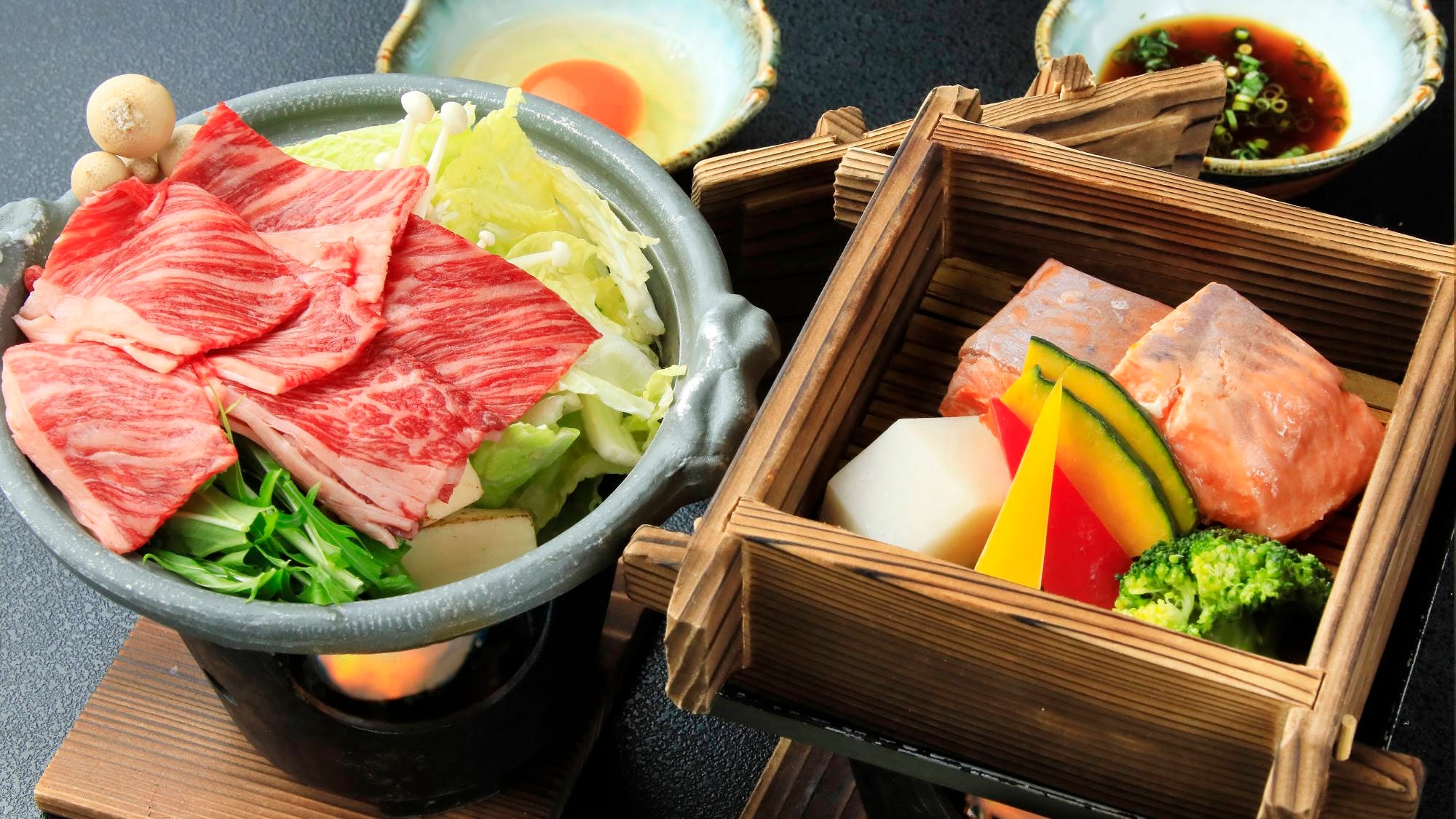 [选择 1 项] 野原高原牛 Suki Nabe，栃木高级 Yasiomas *示例