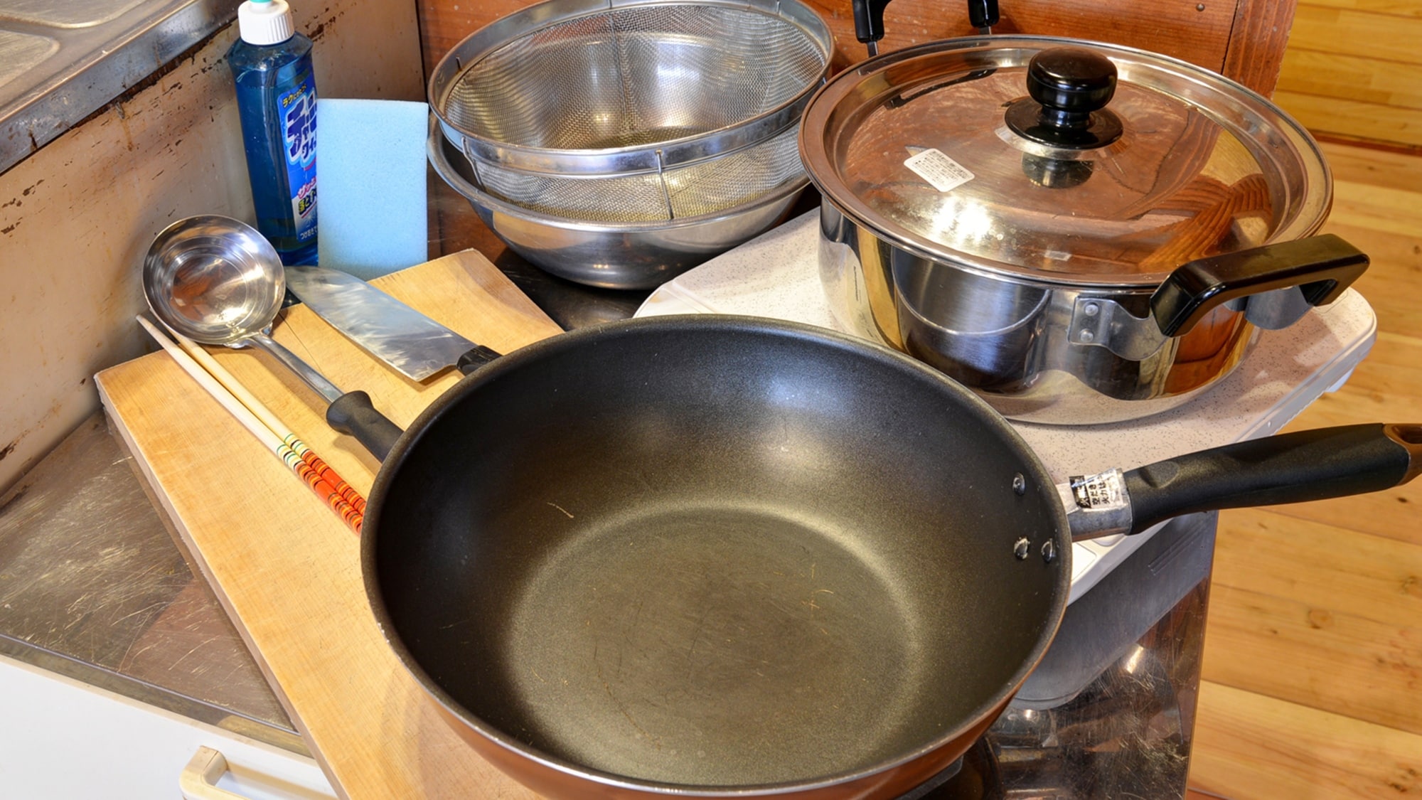 * An example of cottage kitchen utensils