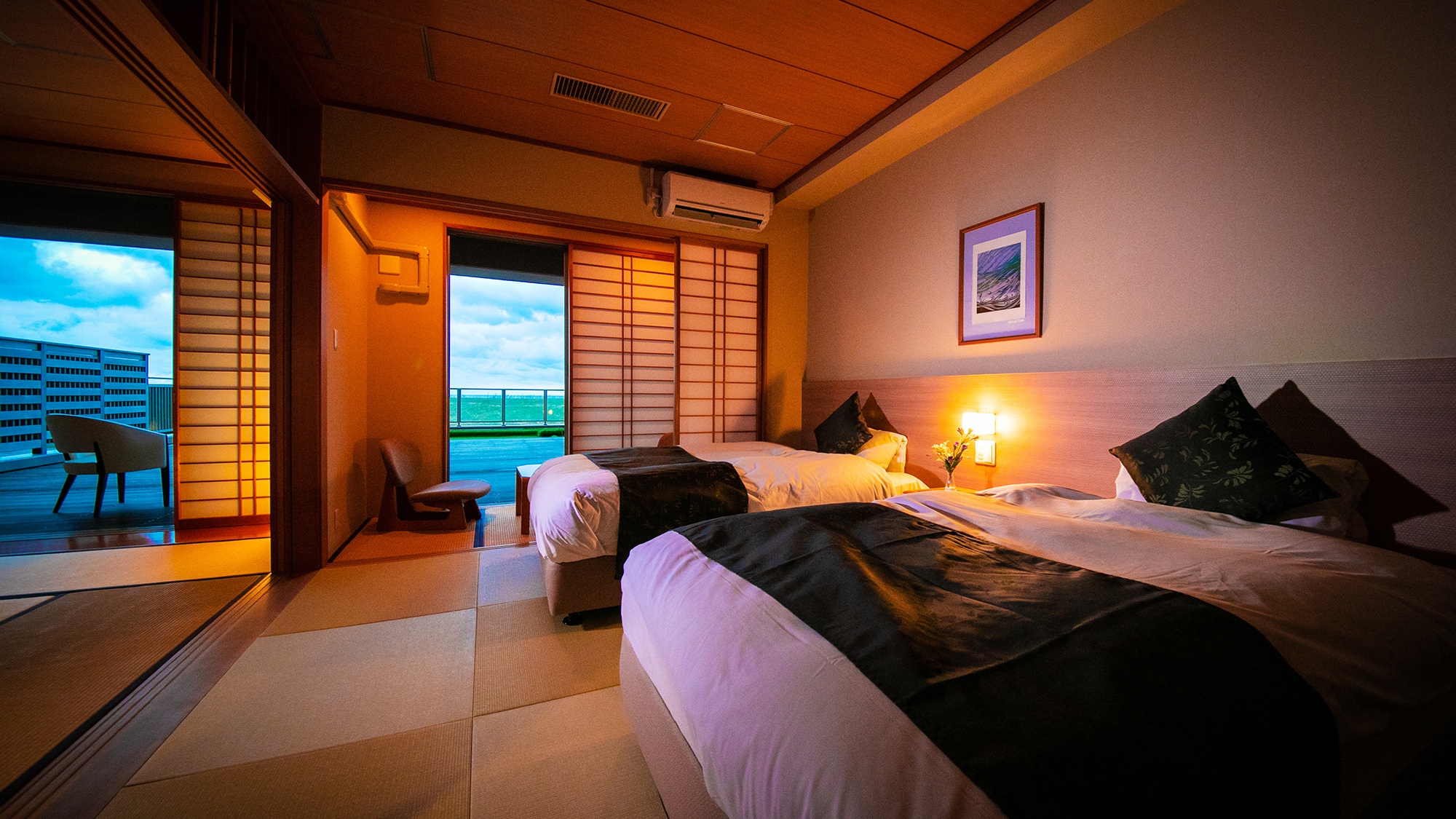 [Pacific Ocean view◇Japanese-Western room]