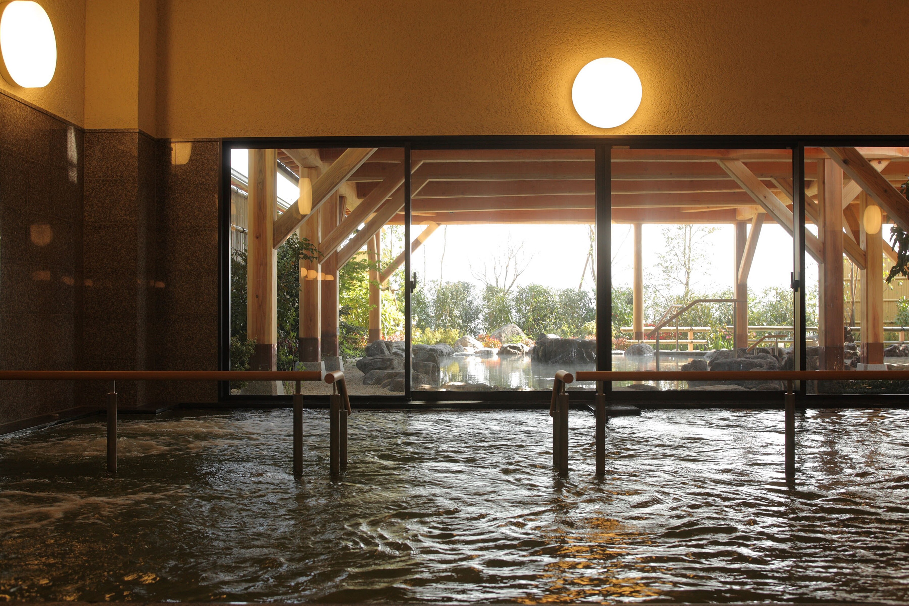 *[Koka Onsen Yapponpon no Yu] Large public bath