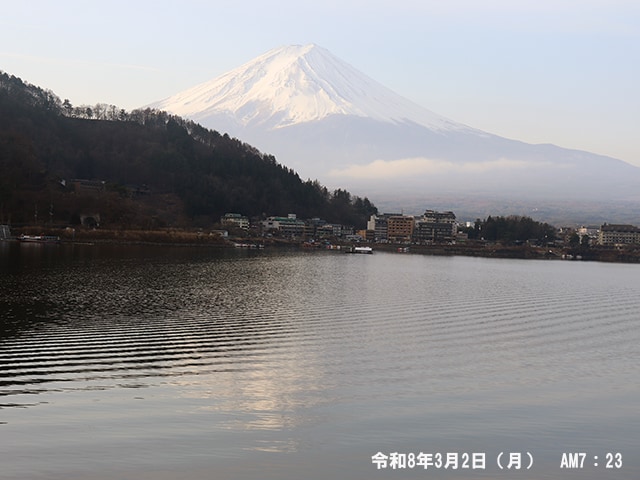 Mount Fuji Today, March 2nd