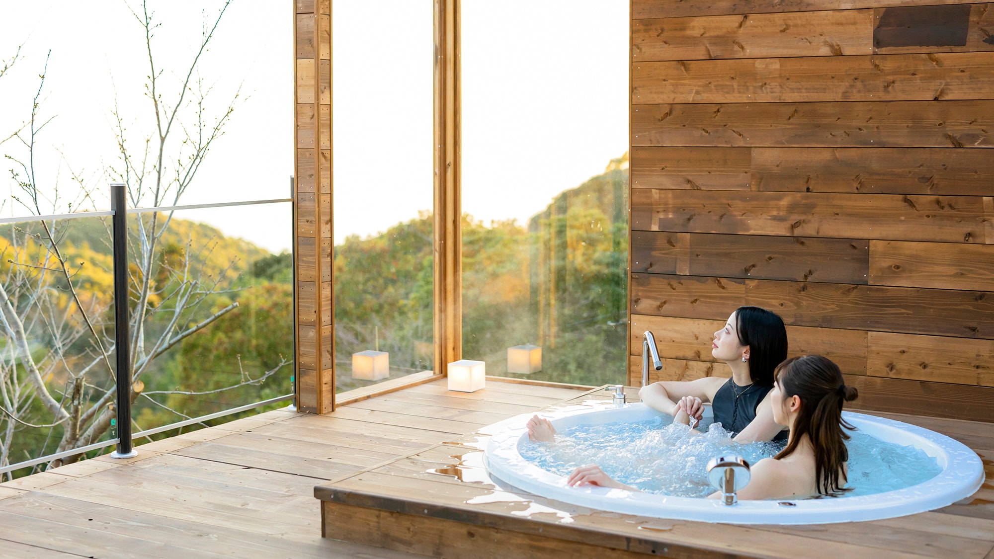 [OCEAN SUITE DOME] Private jacuzzi