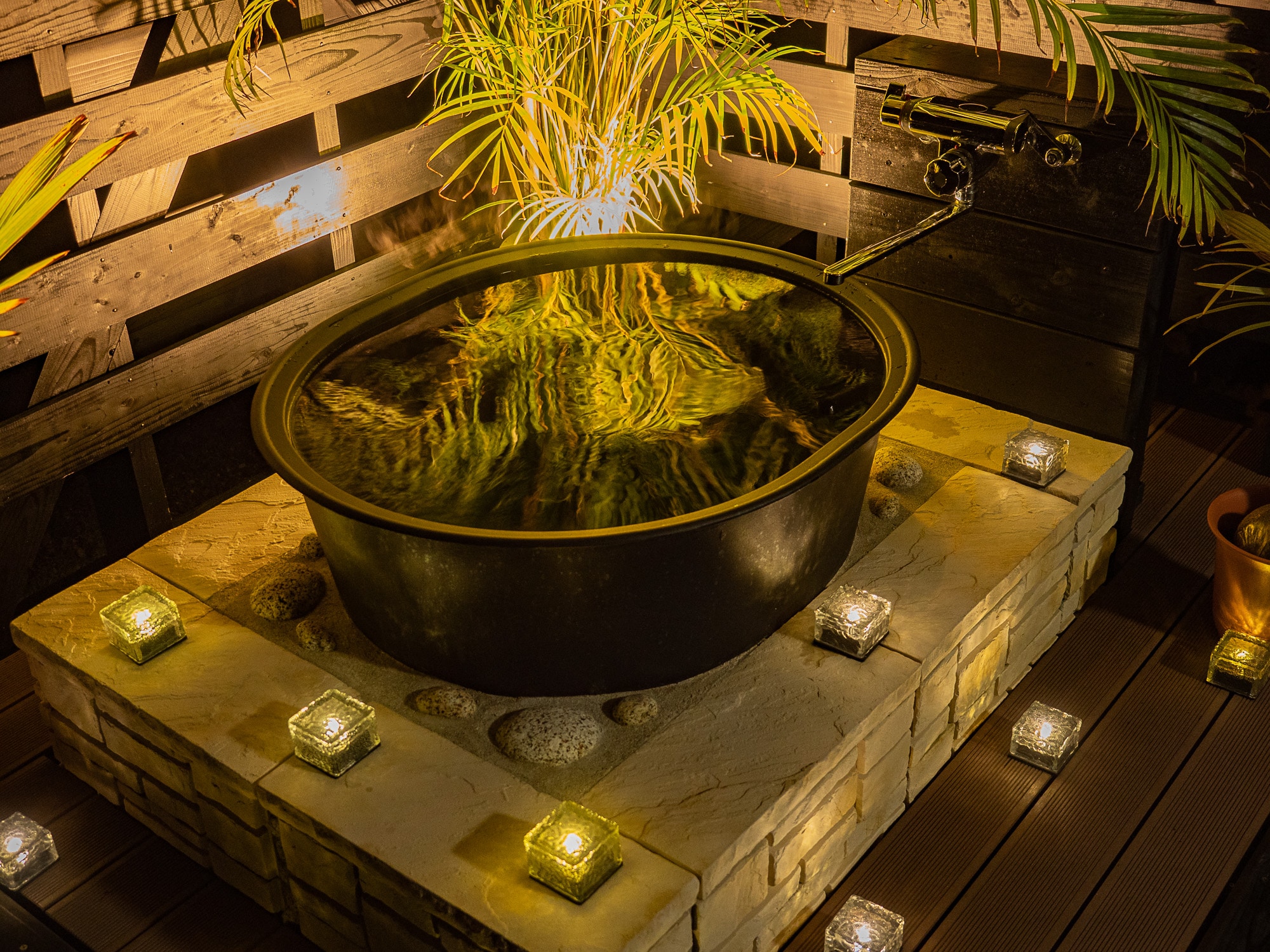 Open-air bath_Light up_Special room