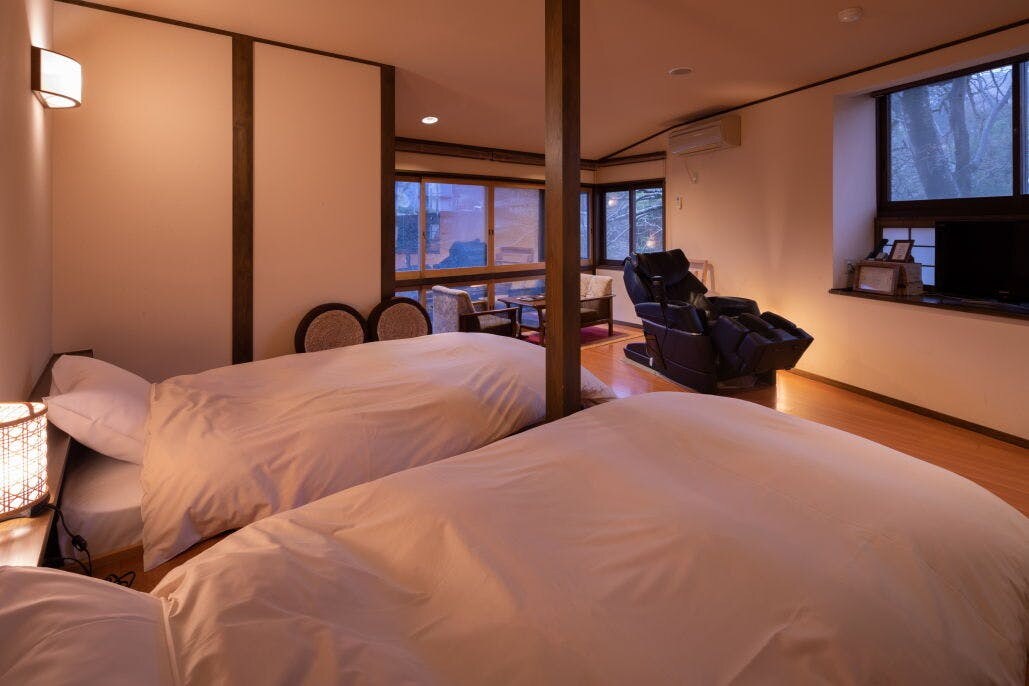 Japanese modern Western-style room with massage chair
