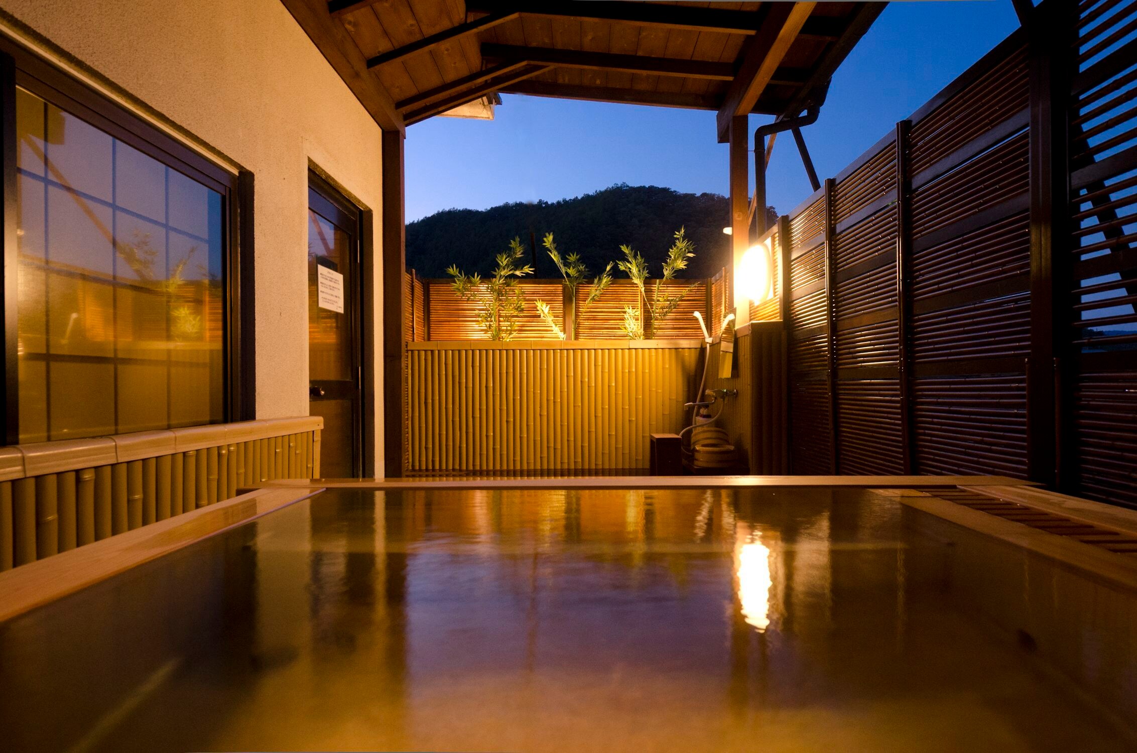 6th floor private open-air bath with a view - Hinoki