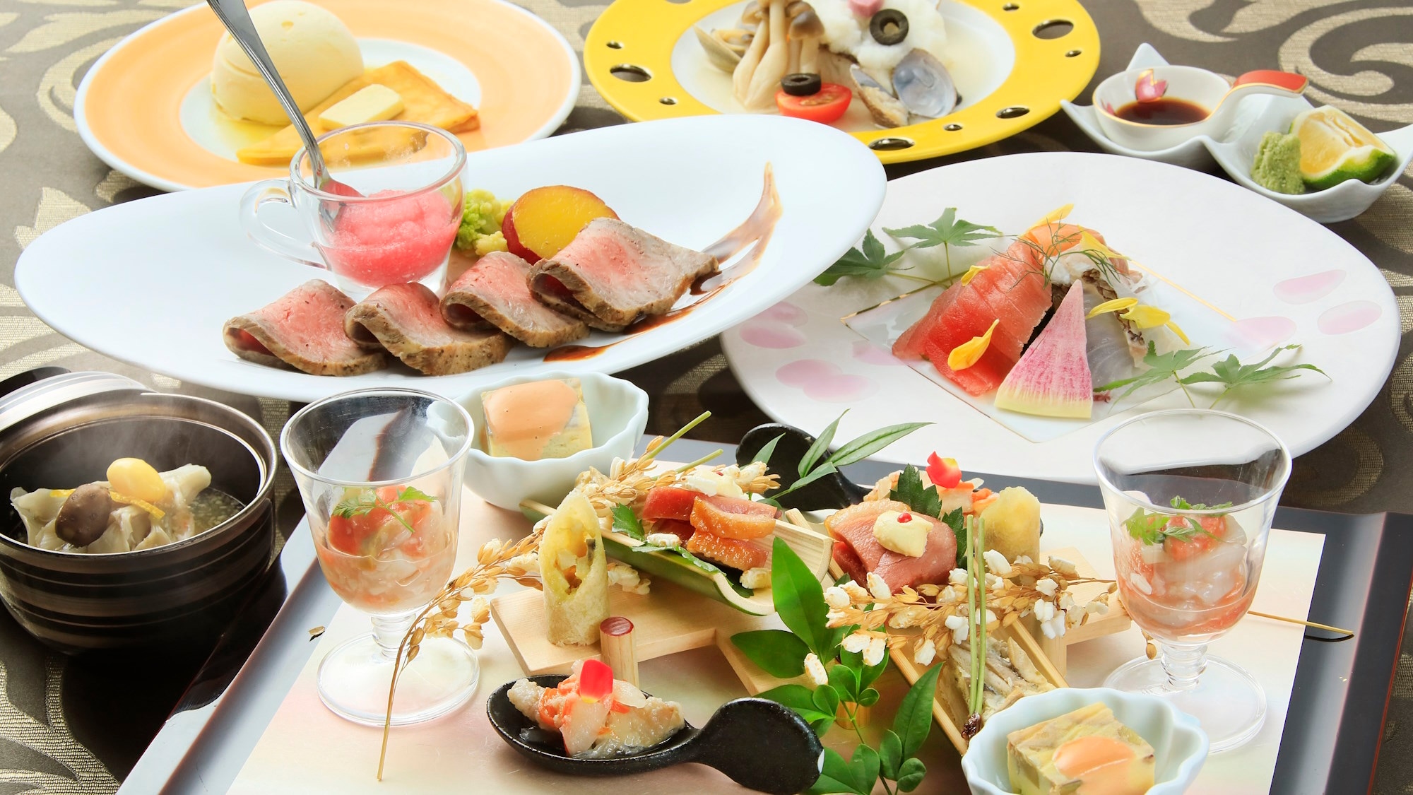[Standard Kaiseki/Hisui-] (Example)