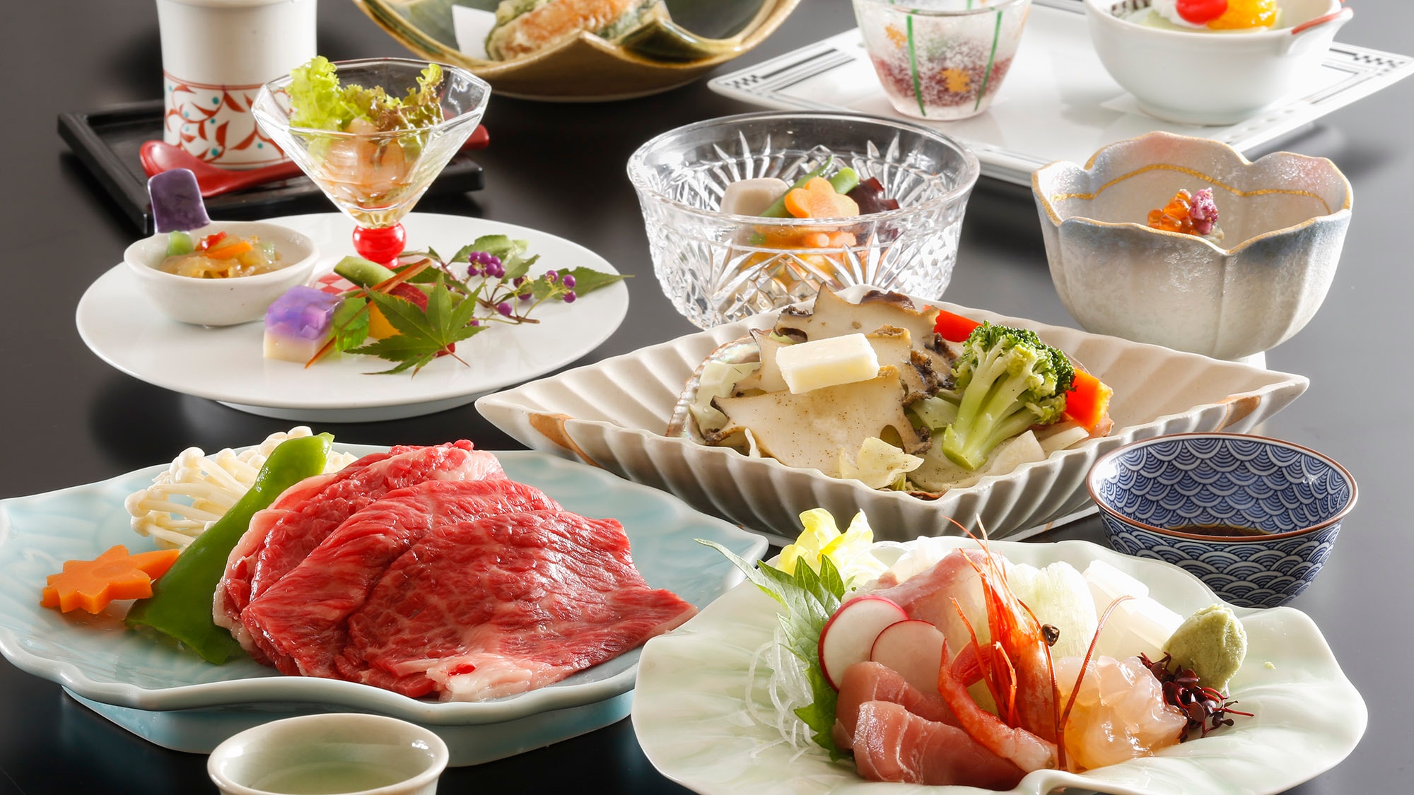 ・[Example of a dinner featuring the three major flavors] Enjoy the flavors that represent Mie