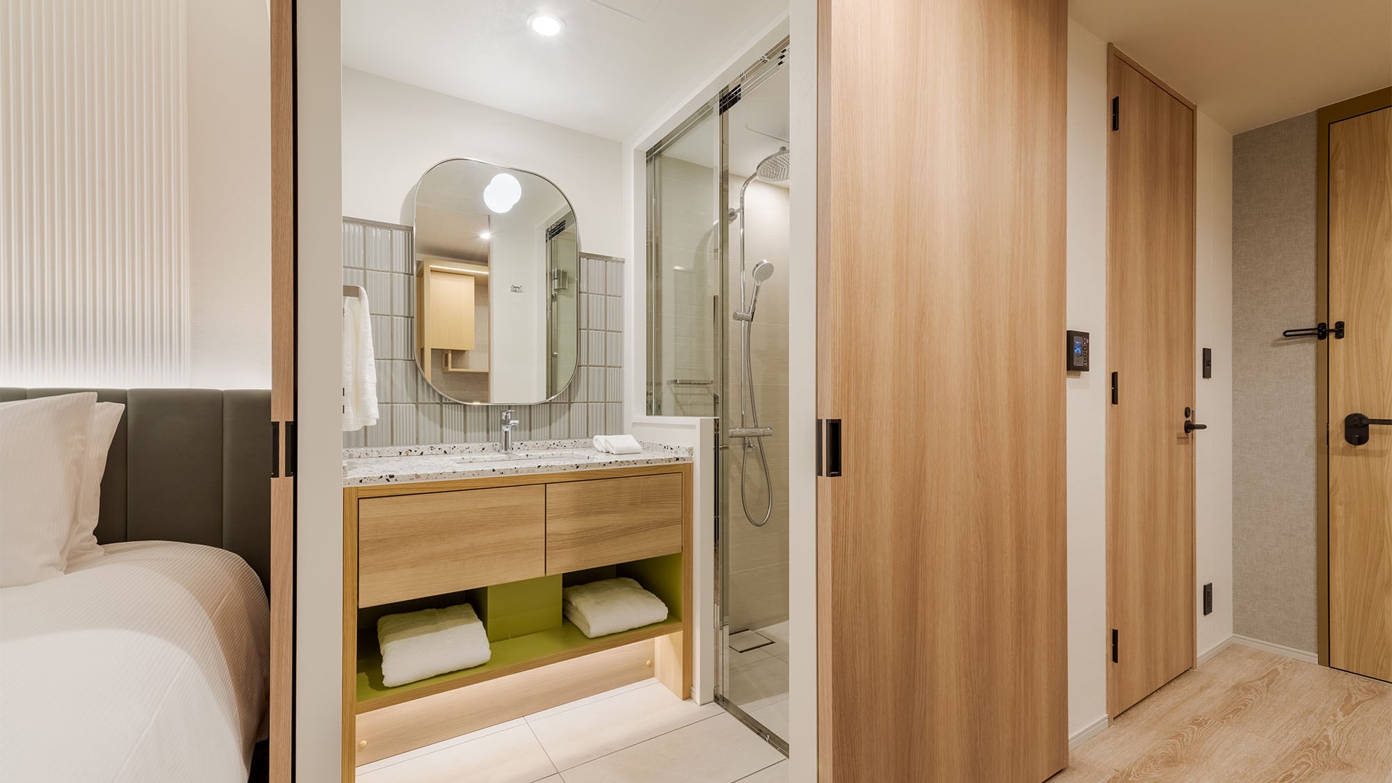 Superior Room (shower booth image)