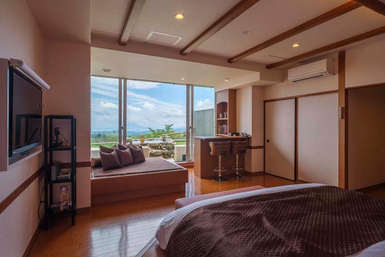 1st floor 34㎡ guest room with open-air bath