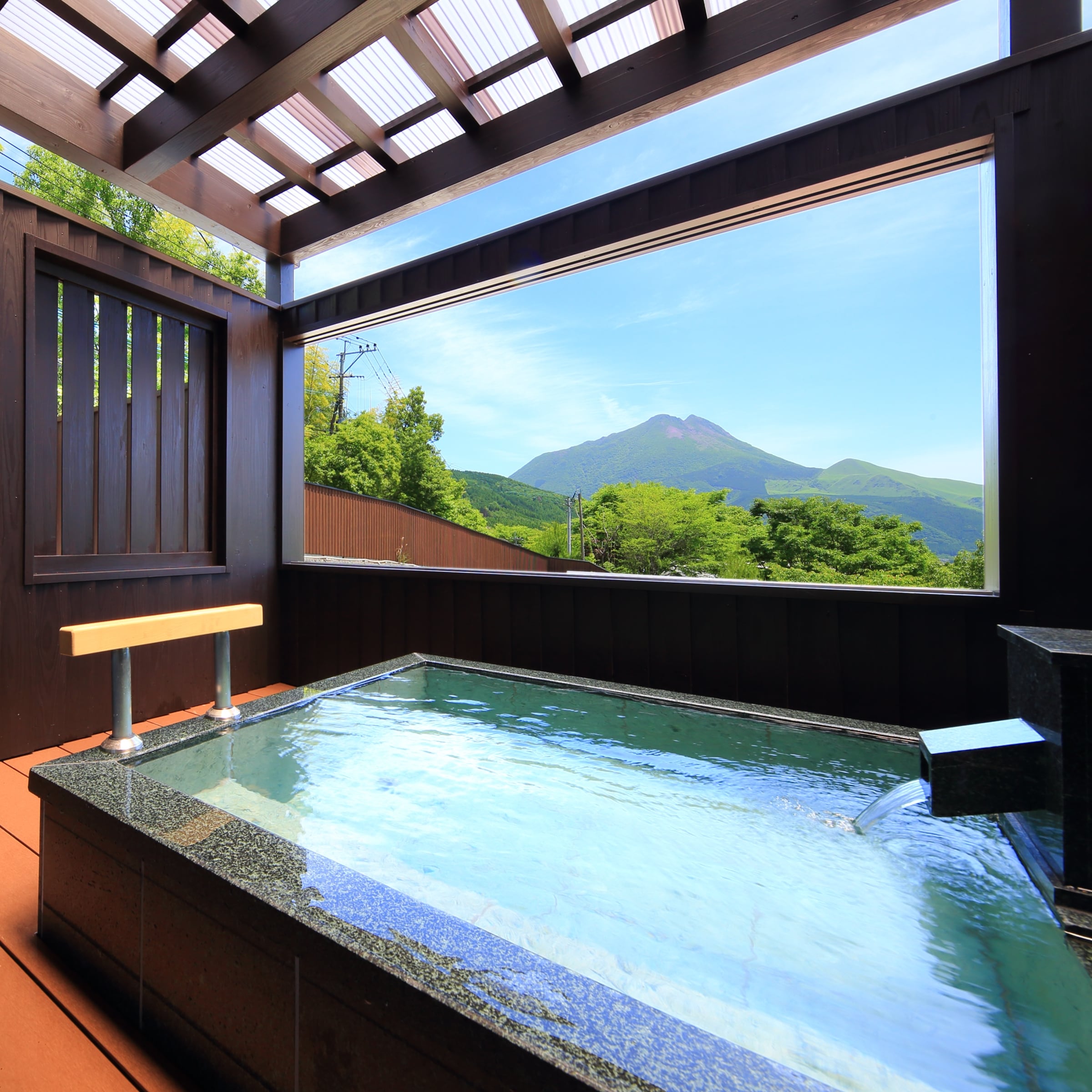 [Hanayu area] C type hanare ◆ Guest room open-air bath